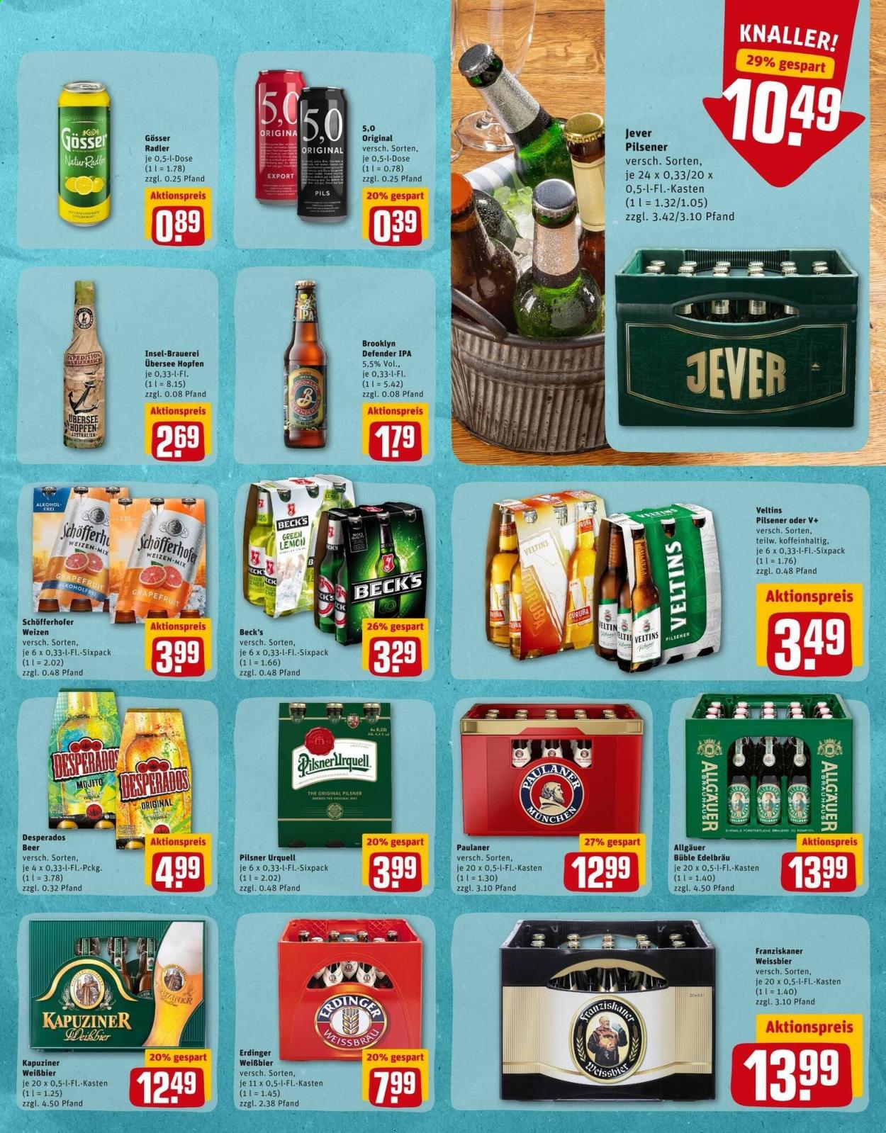 REWE Prospekte  - 16.08.2021 - 21.08.2021. Seite 21