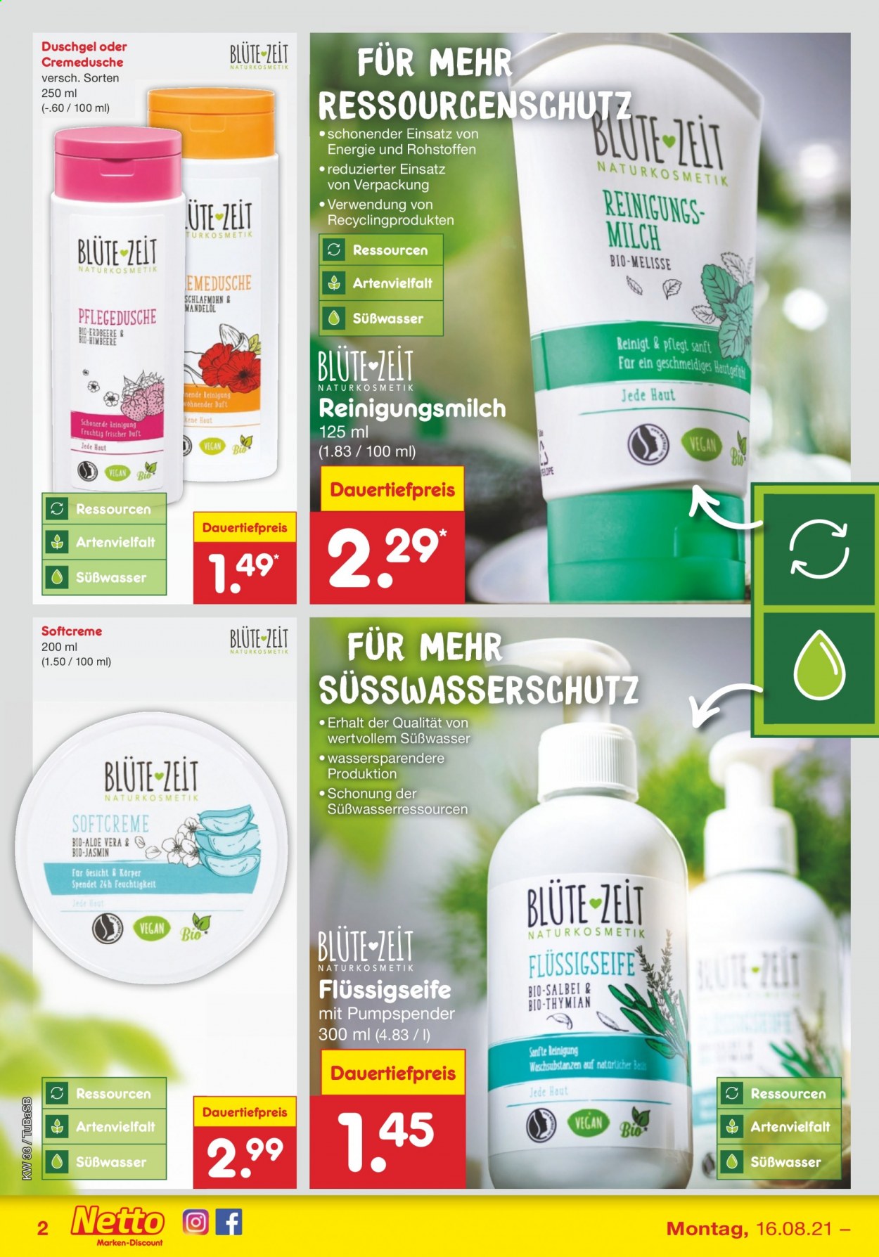 Netto Marken-Discount Prospekte  - 16.08.2021 - 21.08.2021. Seite 42