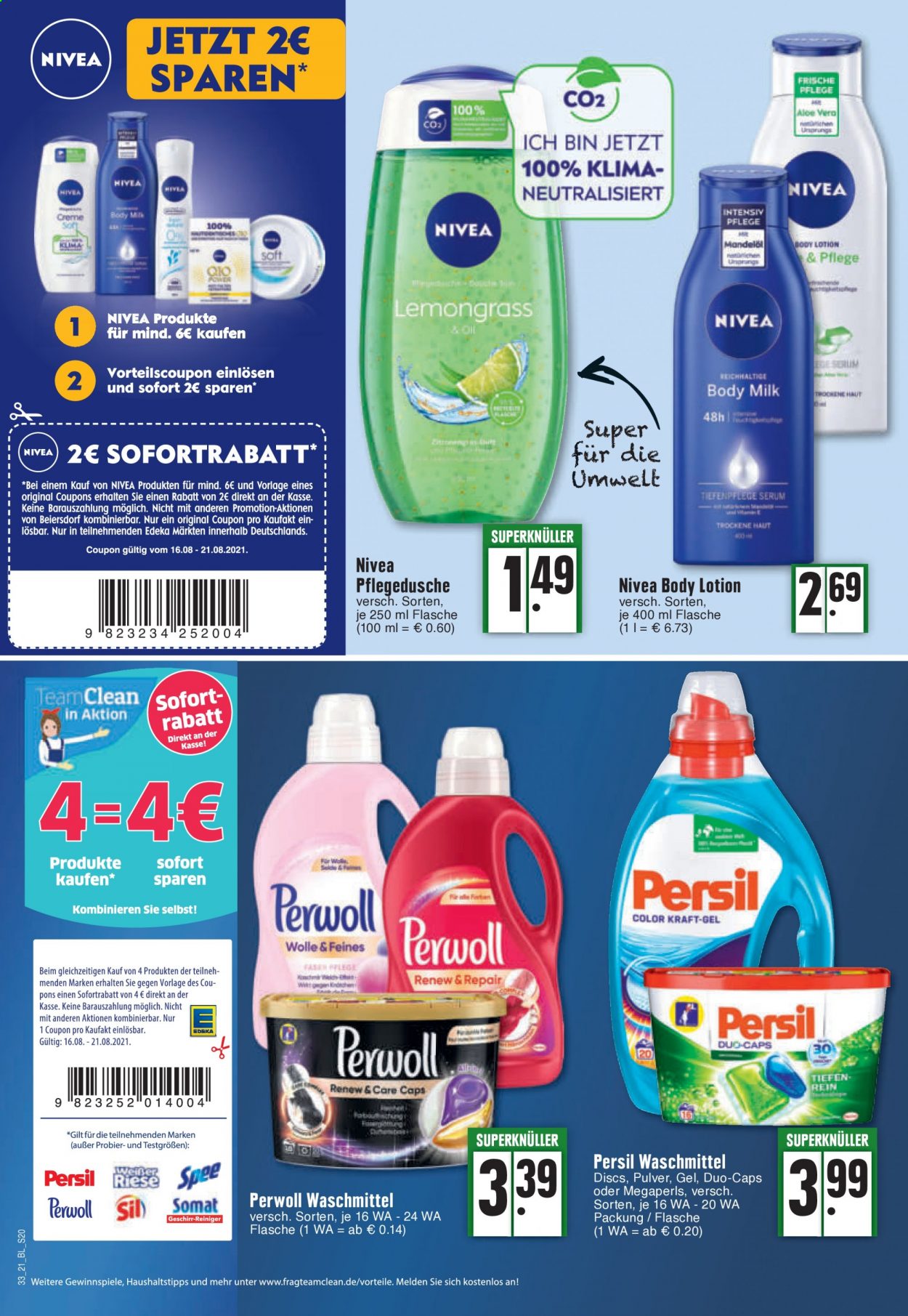 Edeka Prospekte  - 16.08.2021 - 21.08.2021. Seite 20