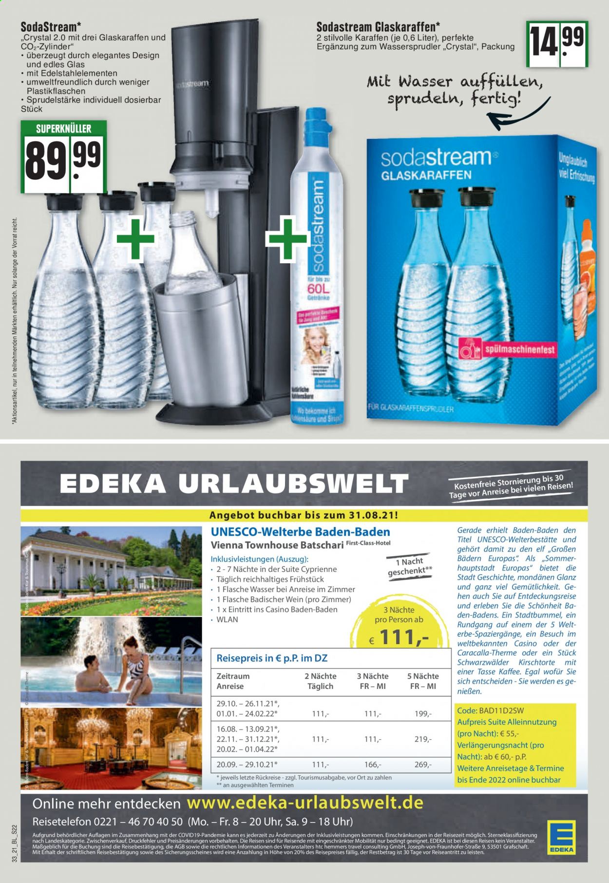Edeka Prospekte  - 16.08.2021 - 21.08.2021. Seite 22