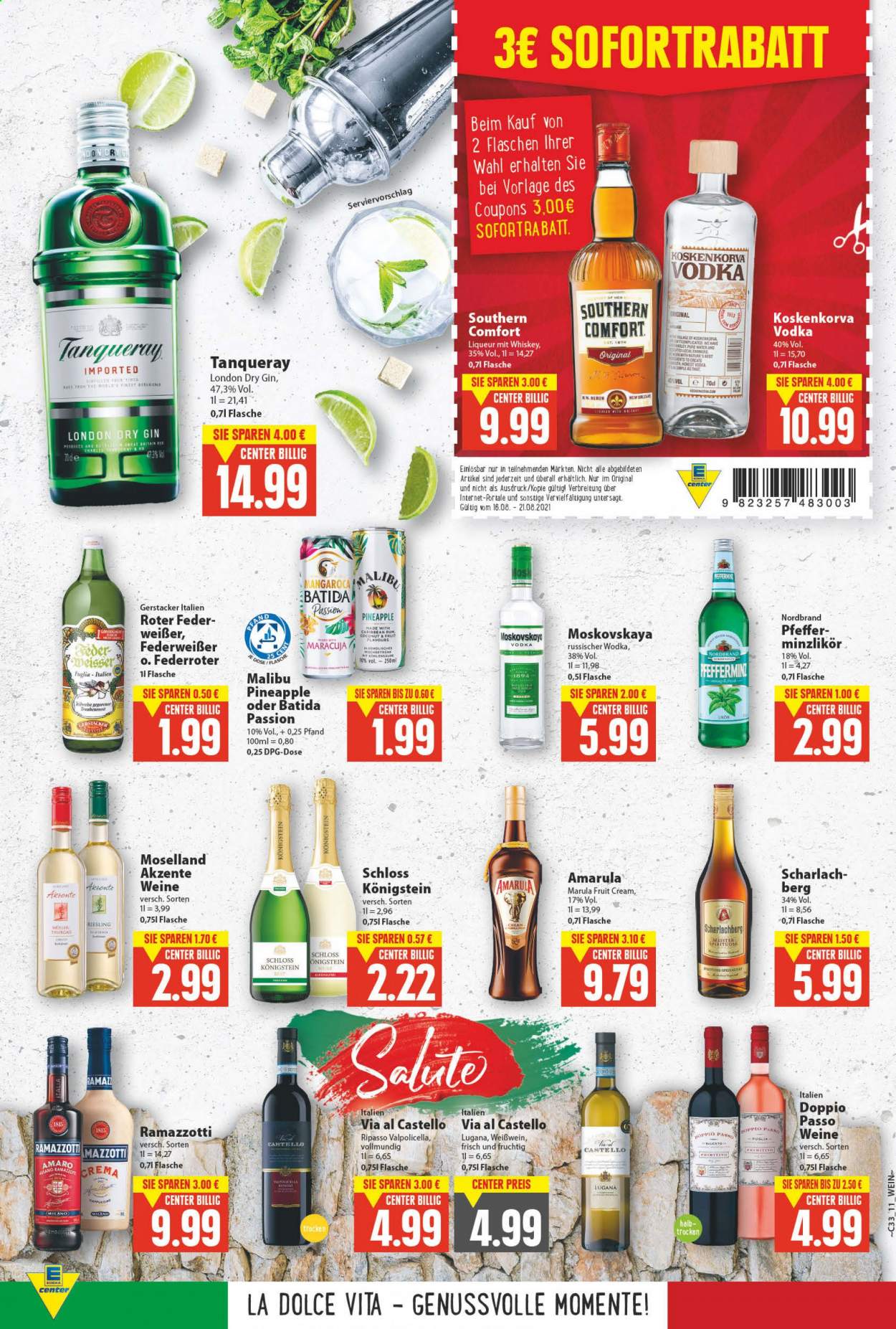 Edeka Prospekte  - 16.08.2021 - 21.08.2021. Seite 13