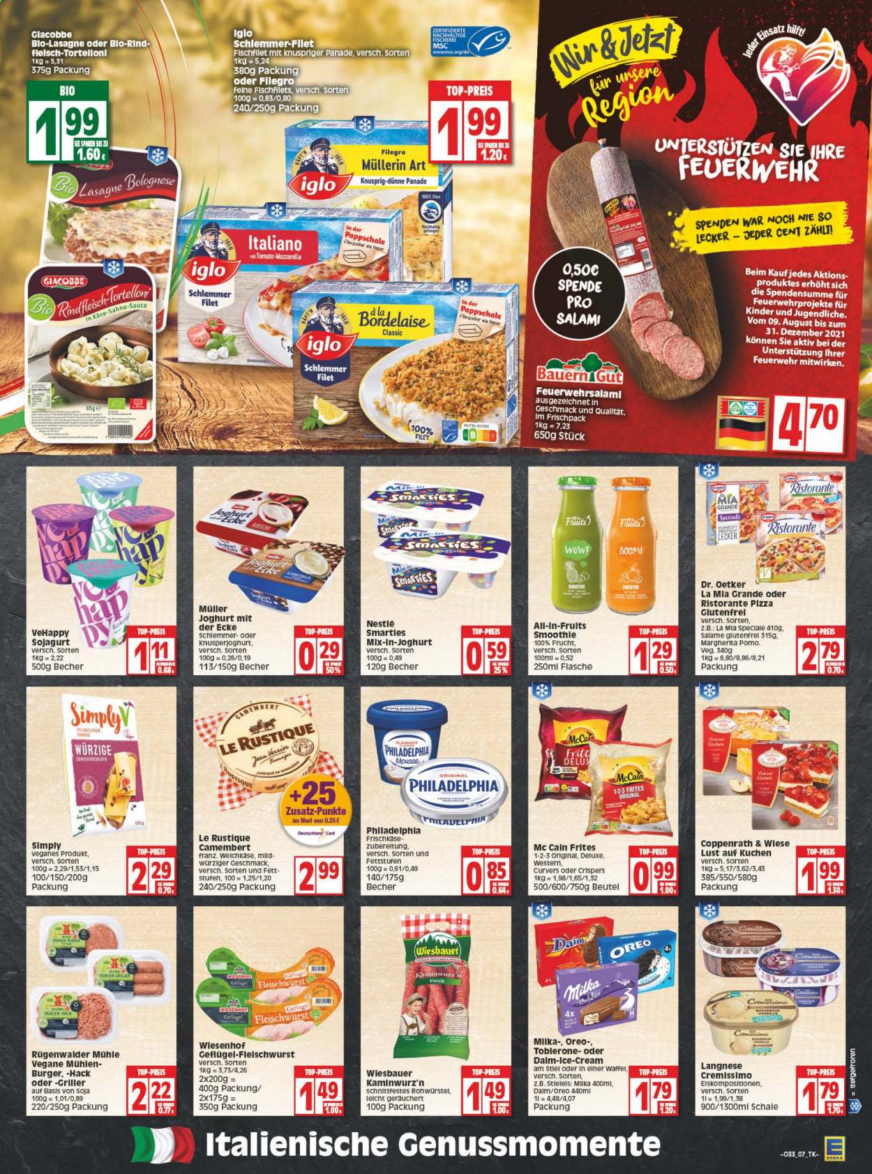 Edeka Prospekte  - 16.08.2021 - 21.08.2021. Seite 7