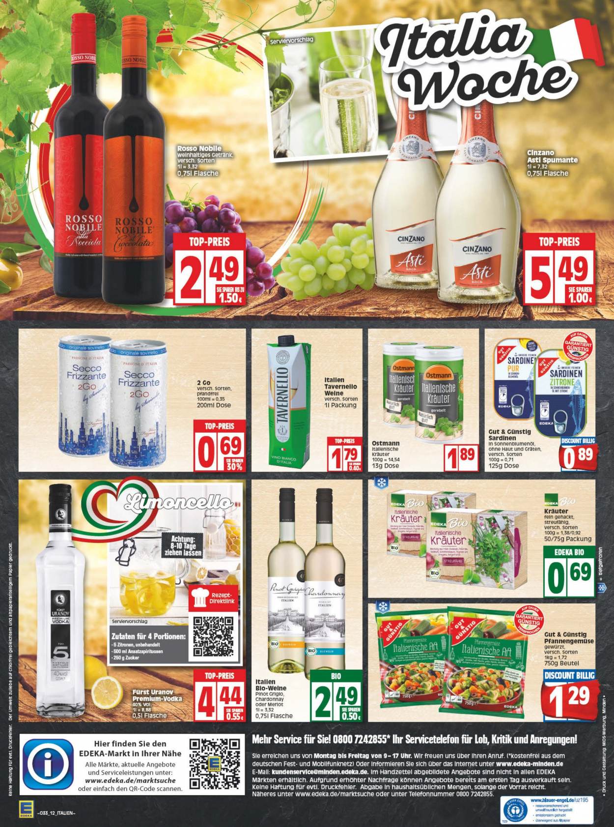 Edeka Prospekte  - 16.08.2021 - 21.08.2021. Seite 12