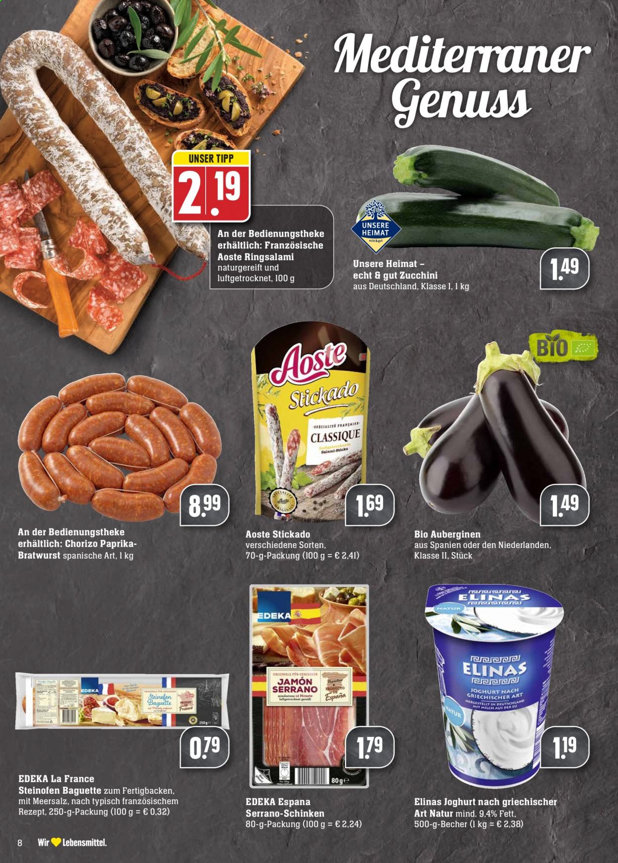 Edeka Prospekte  - 16.08.2021 - 21.08.2021. Seite 8