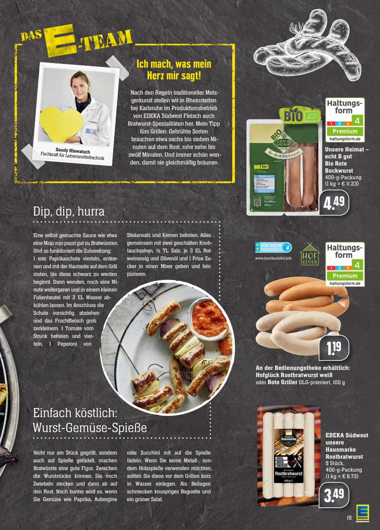 Edeka Prospekte  - 16.08.2021 - 21.08.2021. Seite 15