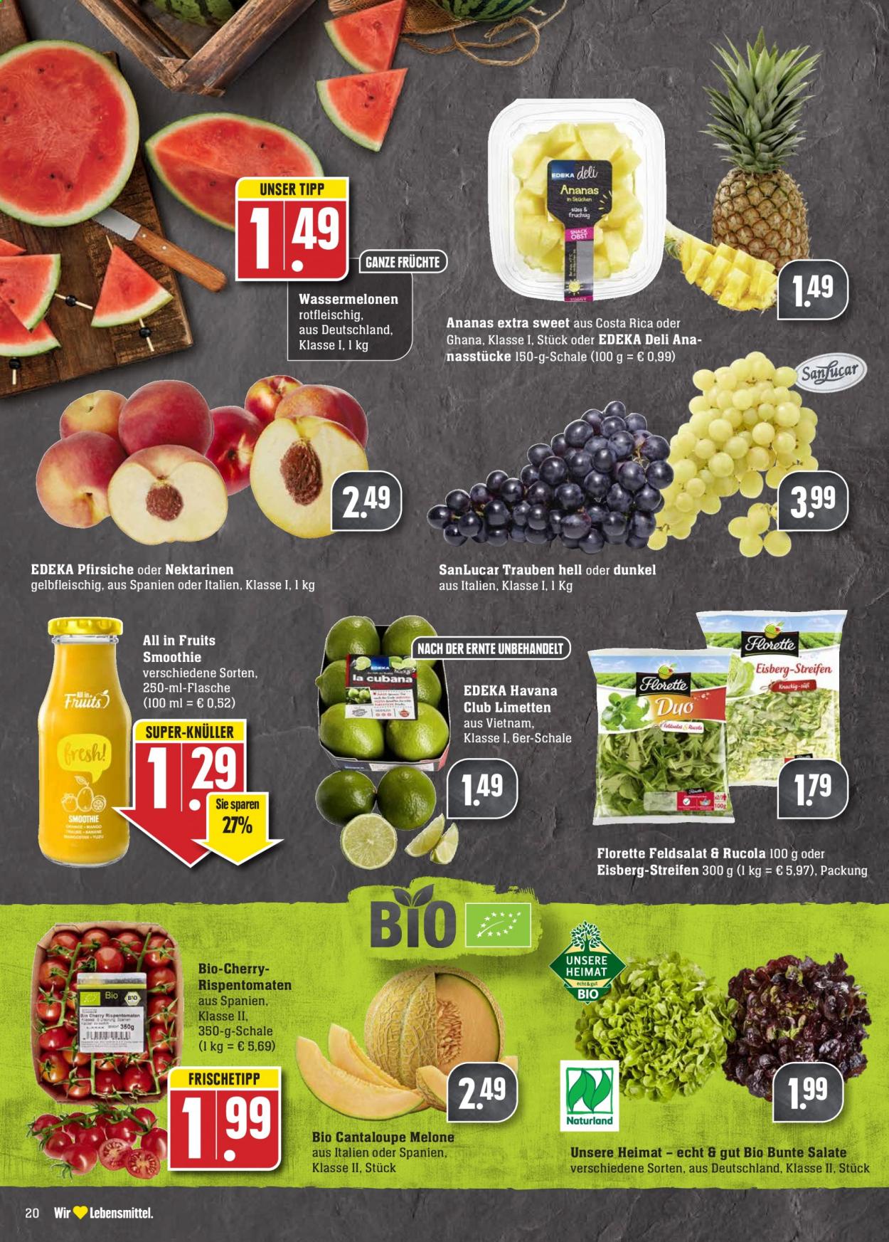 Edeka Prospekte  - 16.08.2021 - 21.08.2021. Seite 20