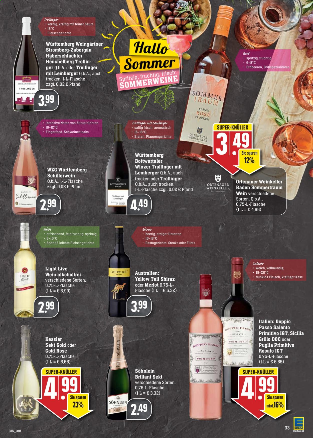 Edeka Prospekte  - 16.08.2021 - 21.08.2021. Seite 33