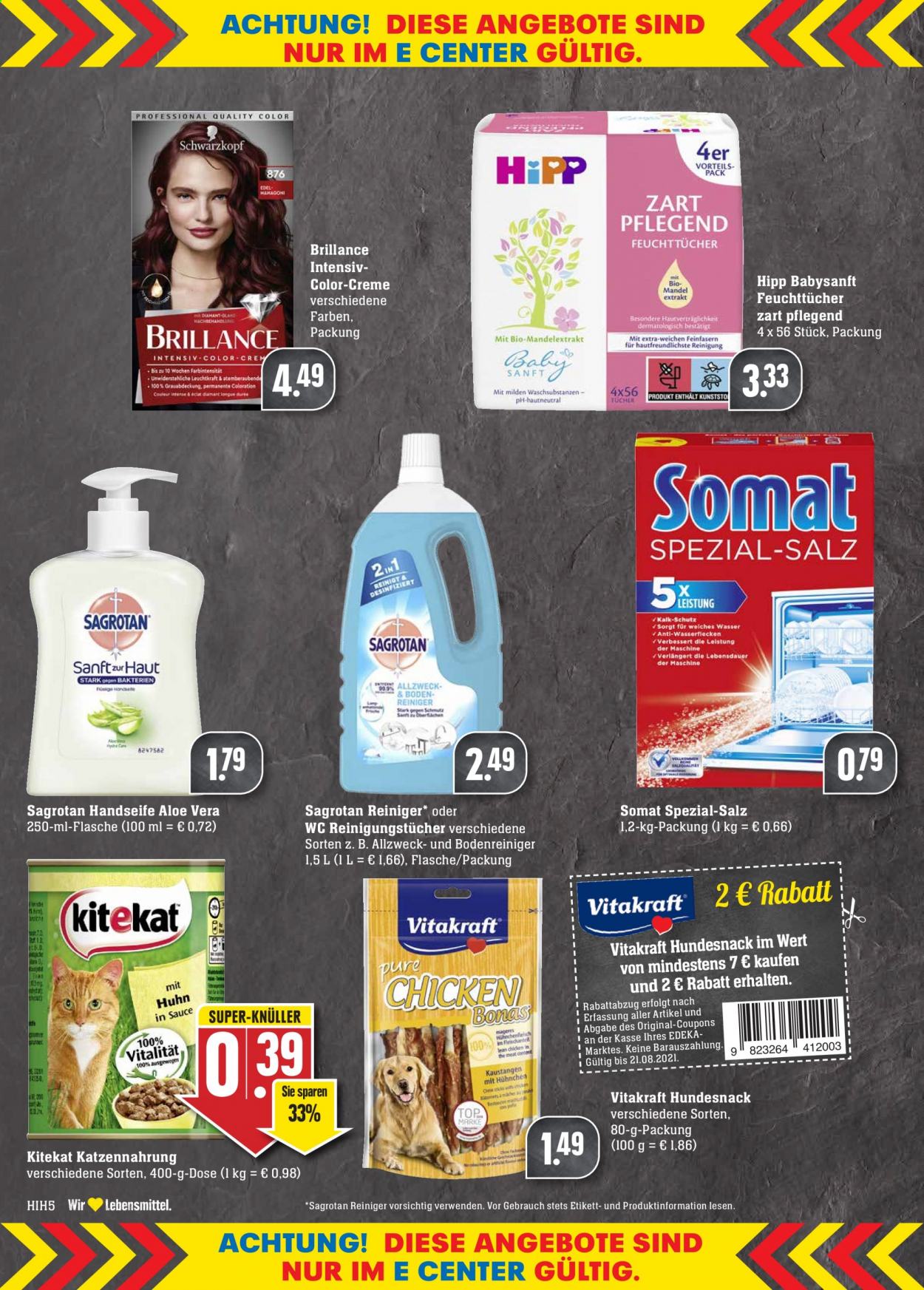 Edeka Prospekte  - 16.08.2021 - 21.08.2021. Seite 54