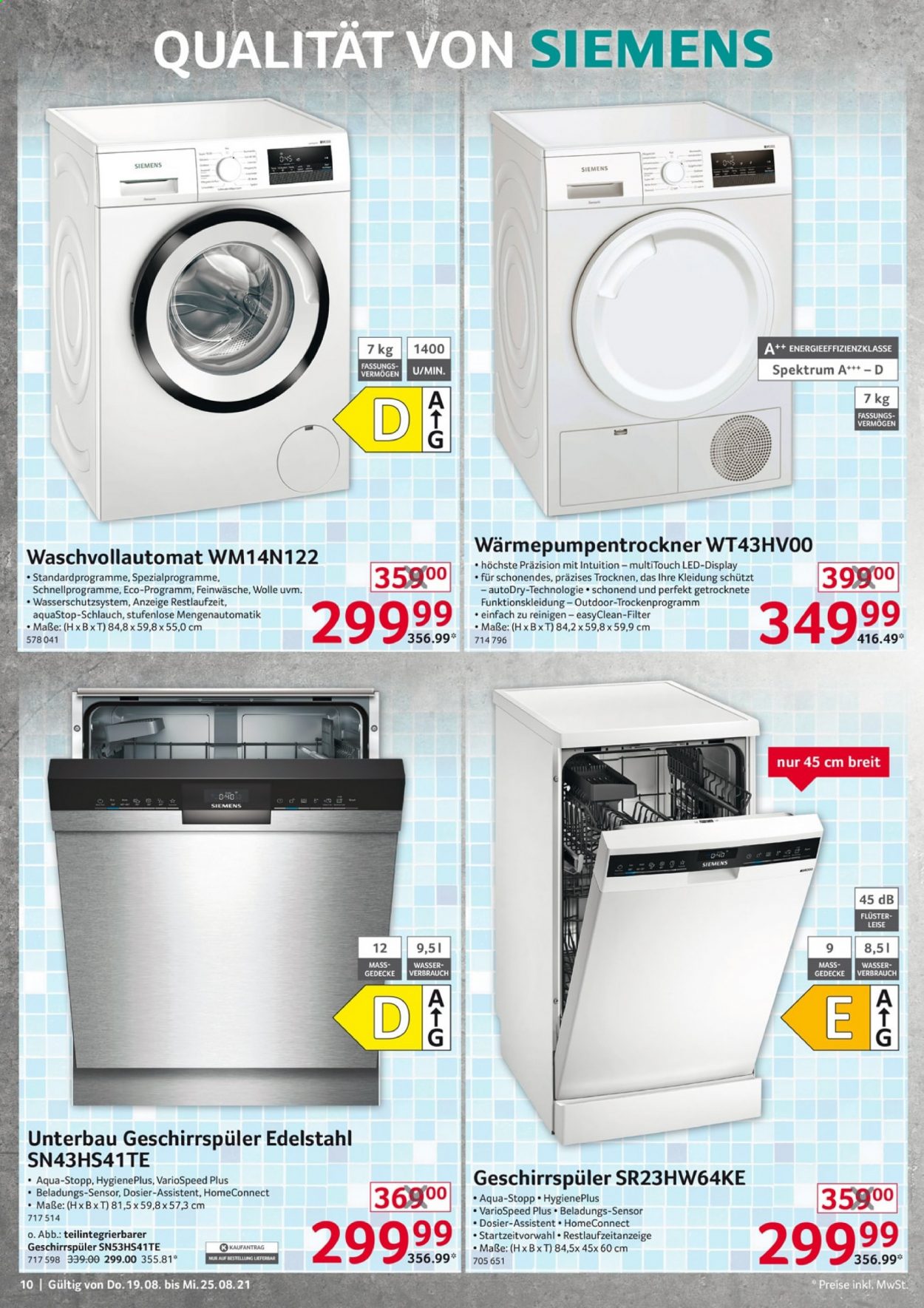 Selgros Prospekte  - 19.08.2021 - 25.08.2021. Seite 10
