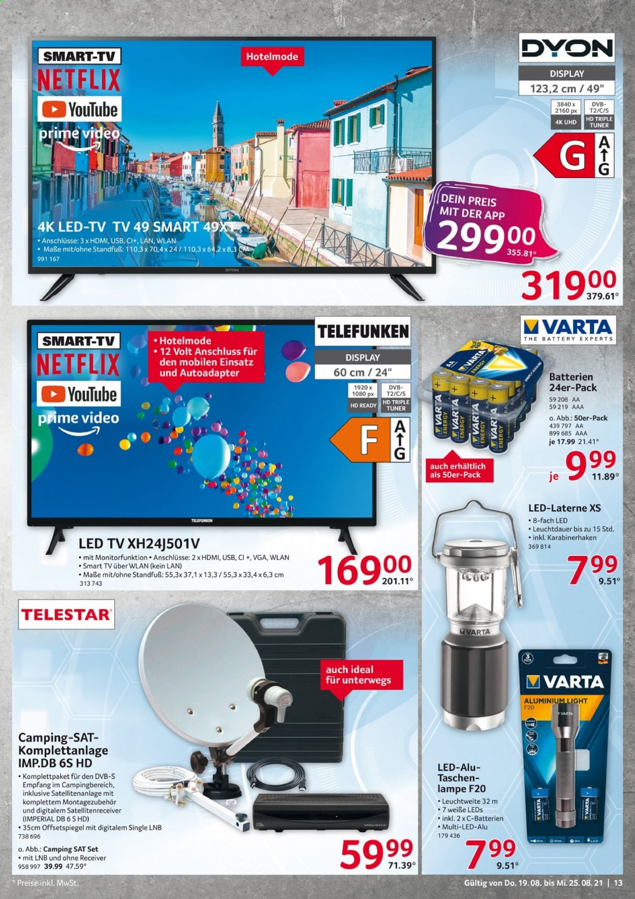 Selgros Prospekte  - 19.08.2021 - 25.08.2021. Seite 13