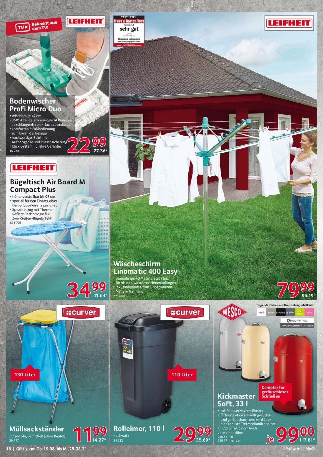 Selgros Prospekte  - 19.08.2021 - 25.08.2021. Seite 18