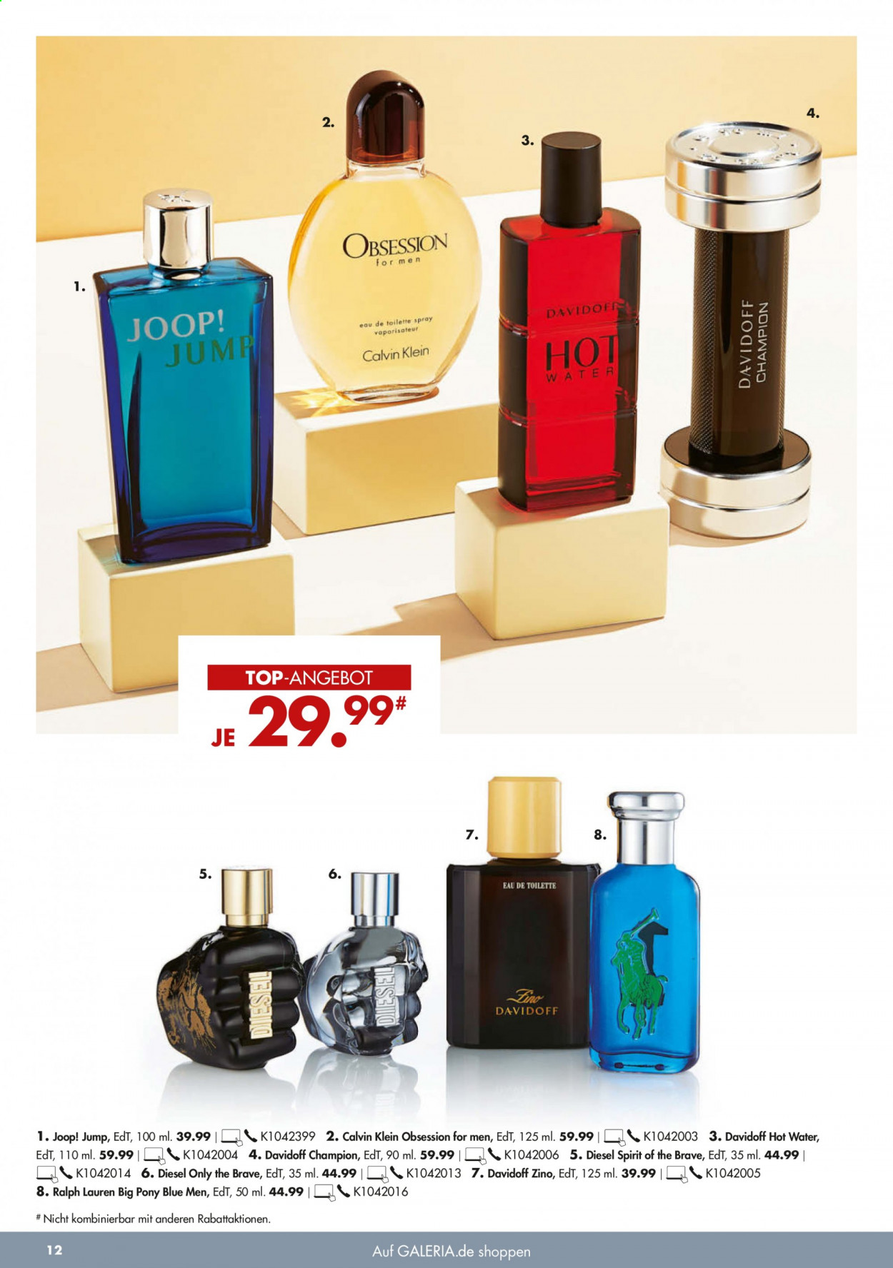 GALERIA Karstadt Kaufhof Prospekte  - 18.08.2021 - 24.08.2021. Seite 12