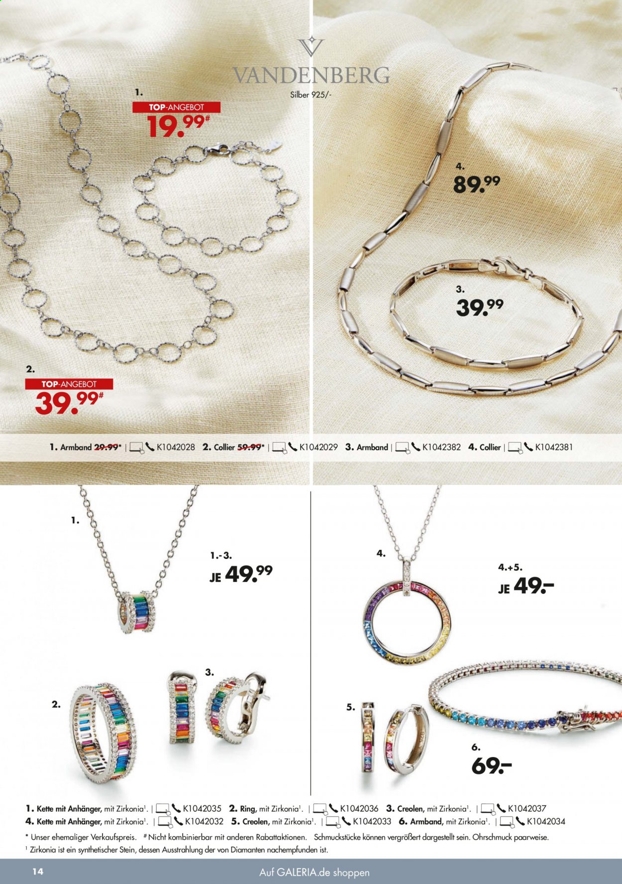 GALERIA Karstadt Kaufhof Prospekte  - 18.08.2021 - 24.08.2021. Seite 14