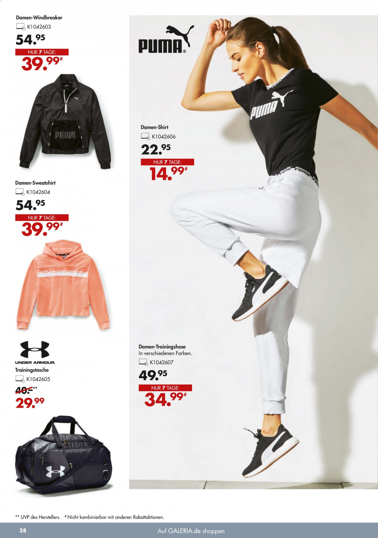 GALERIA Karstadt Kaufhof Prospekte  - 18.08.2021 - 24.08.2021. Seite 28