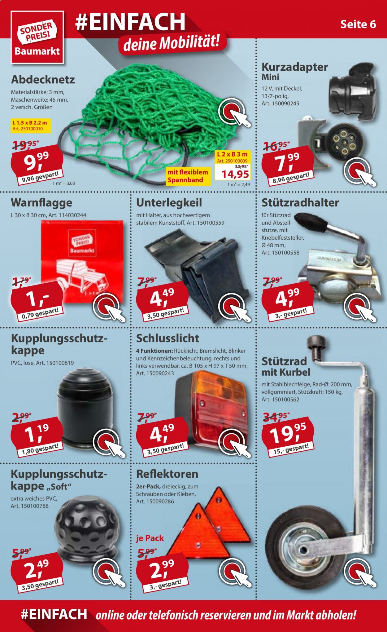 Sonderpreis-Baumarkt Prospekte  - 21.08.2021 - 27.08.2021. Seite 6
