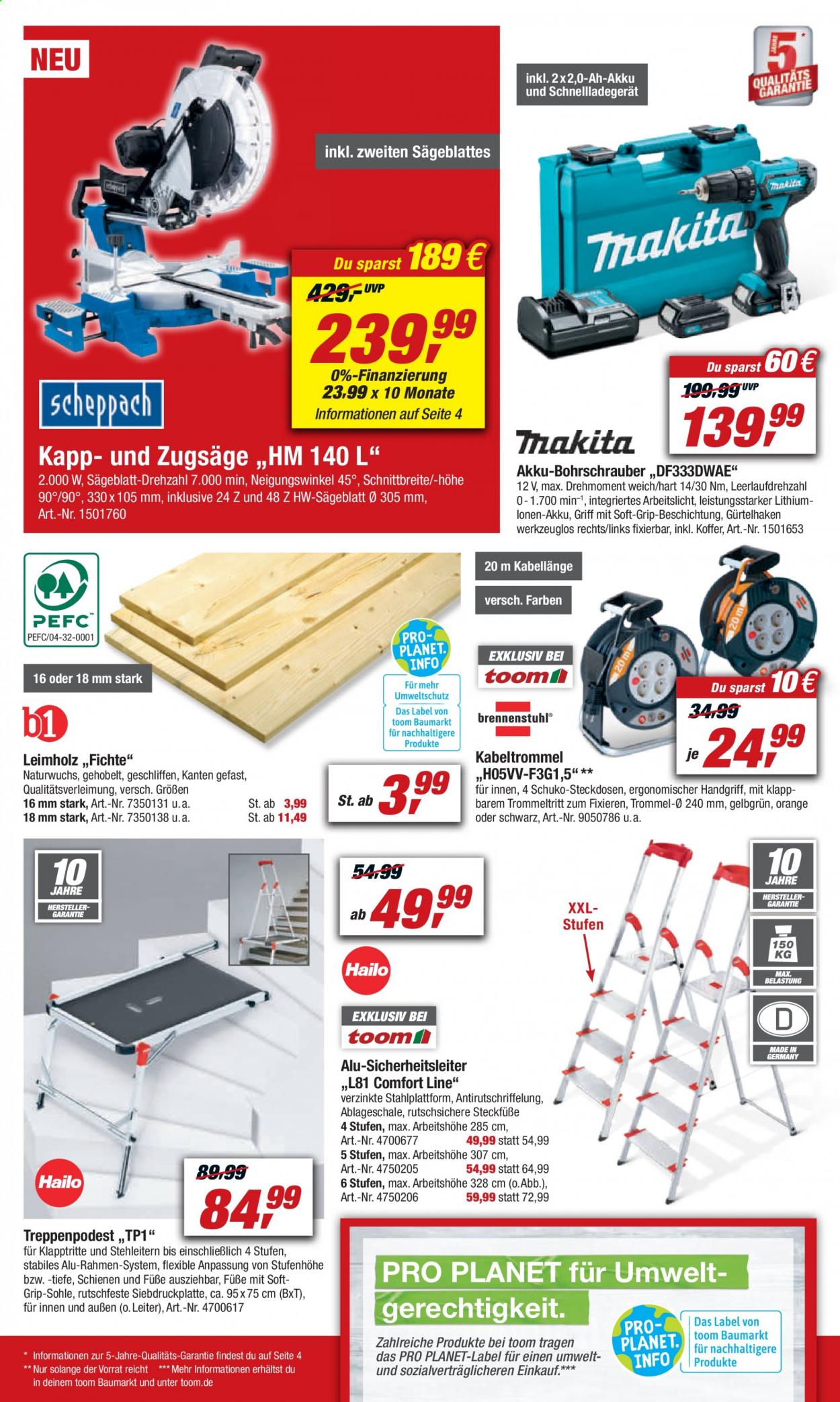 toom Baumarkt Prospekte  - 21.08.2021 - 27.08.2021. Seite 14