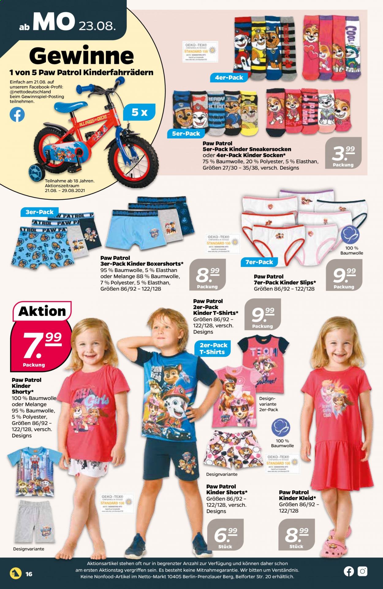 Netto Prospekte  - 23.08.2021 - 28.08.2021. Seite 16