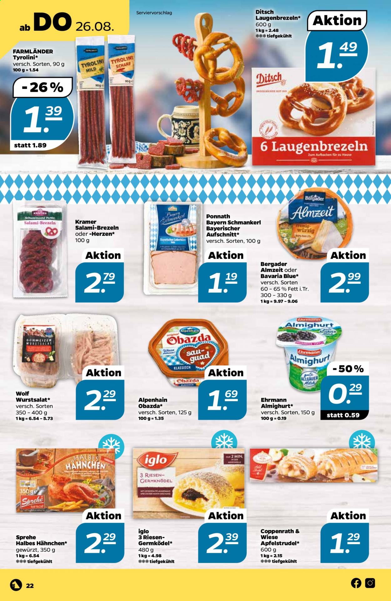 Netto Prospekte  - 23.08.2021 - 28.08.2021. Seite 22