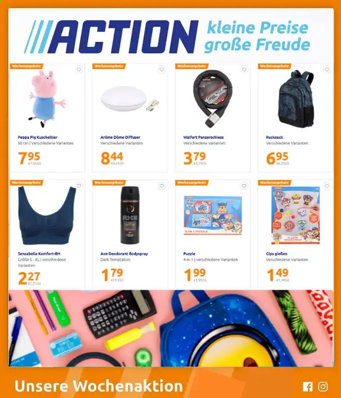 Action Prospekte  - 18.08.2021 - 24.08.2021. Seite 1
