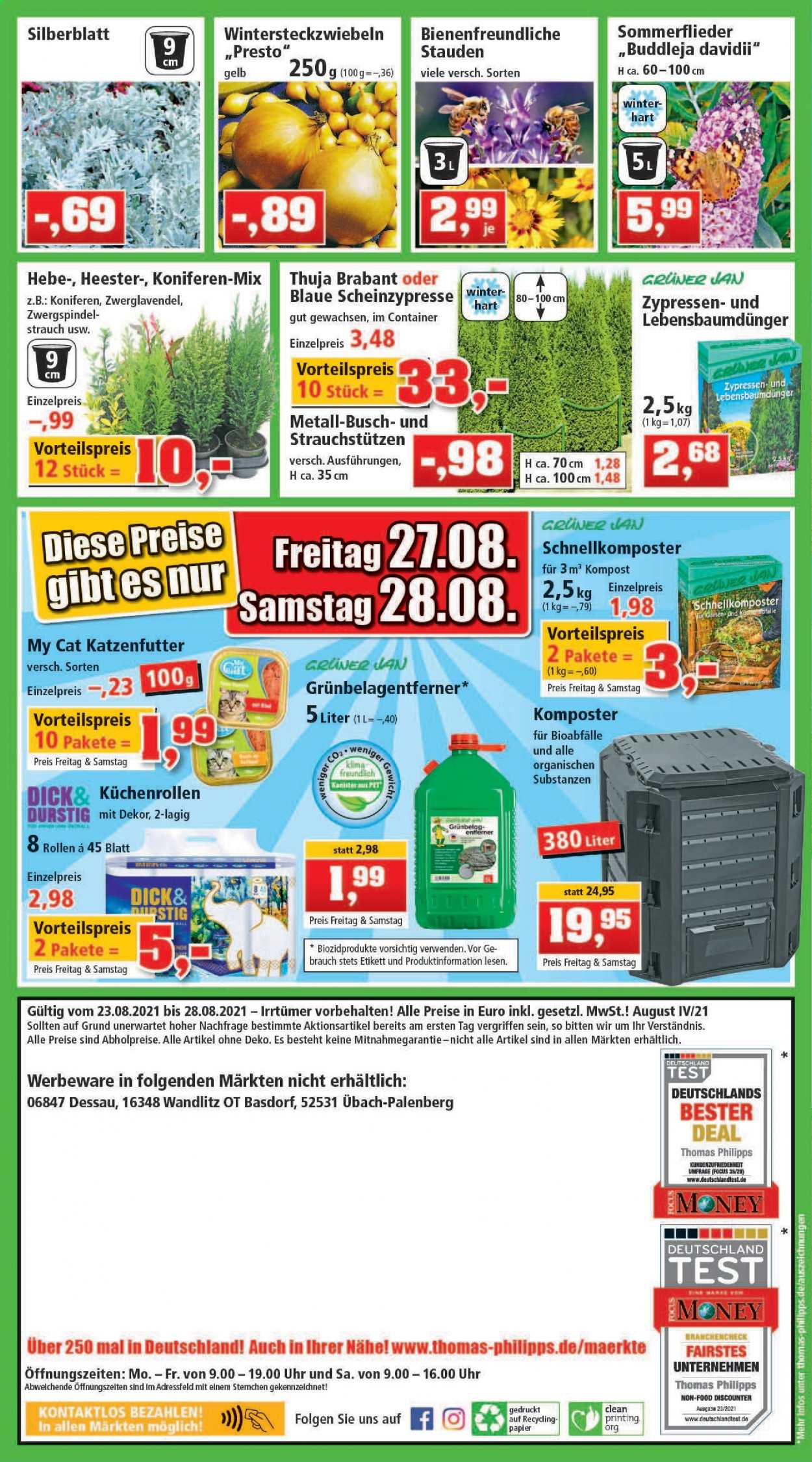 Thomas Philipps Prospekte  - 23.08.2021 - 28.08.2021. Seite 8
