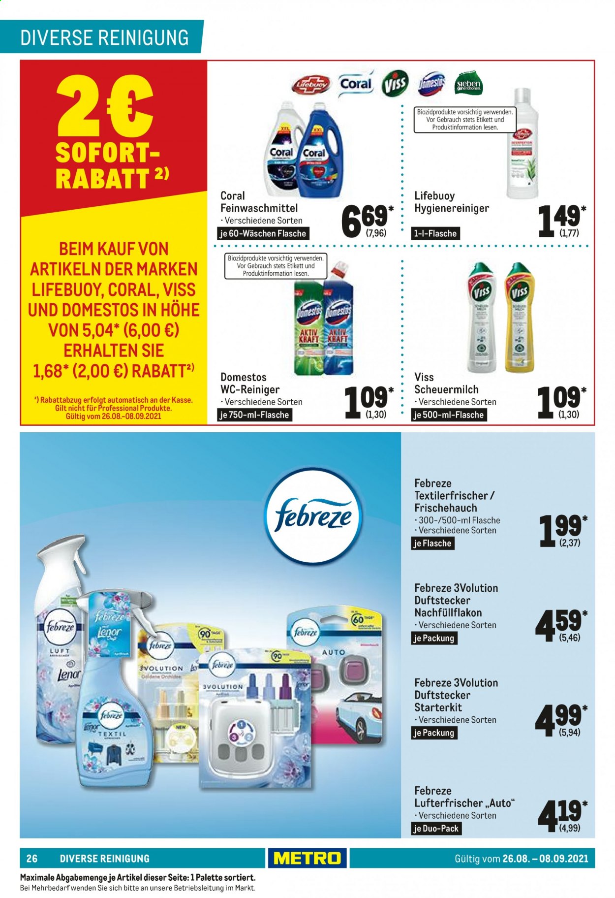Metro Prospekte  - 26.08.2021 - 8.09.2021. Seite 26
