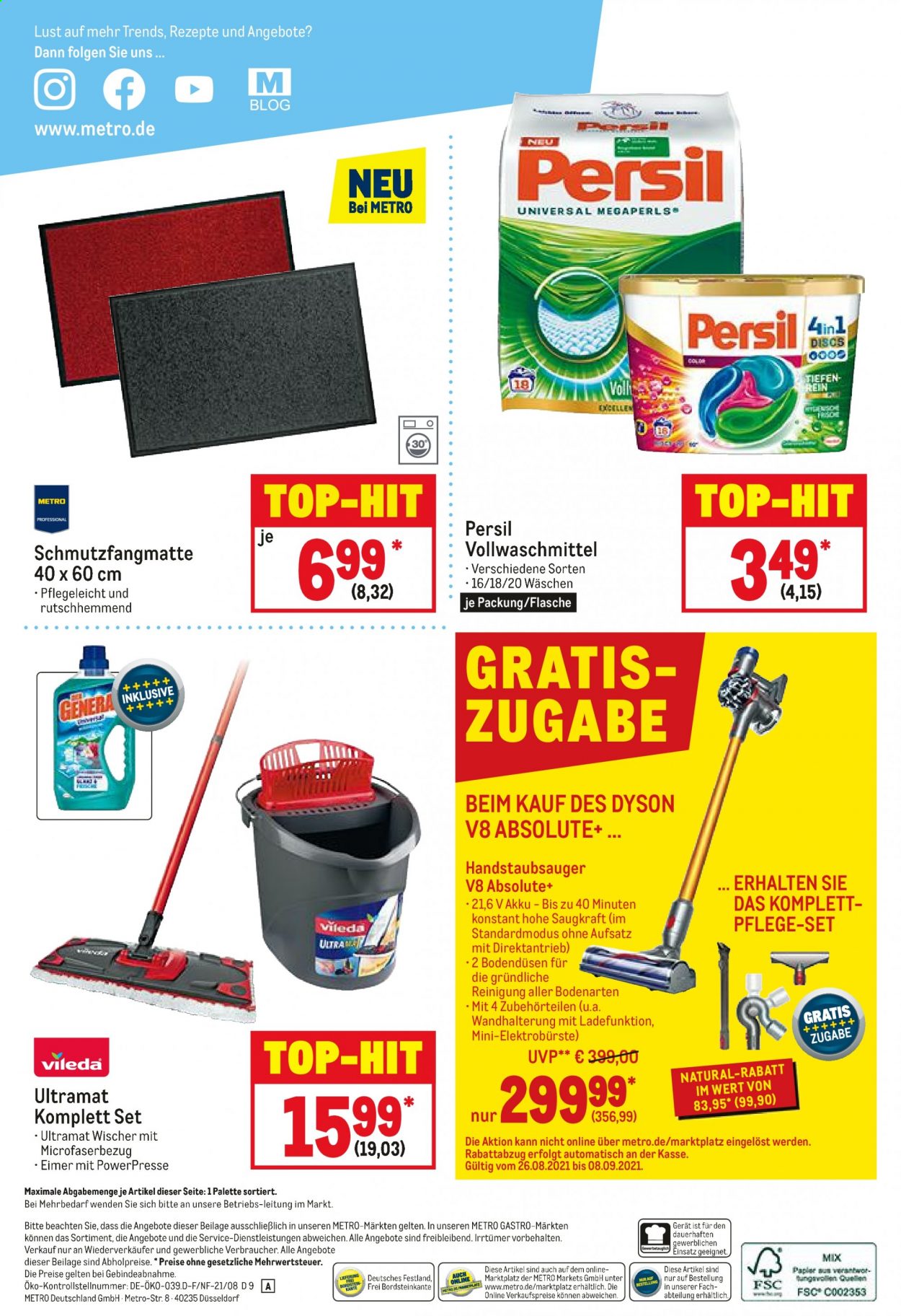 Metro Prospekte  - 26.08.2021 - 8.09.2021. Seite 28