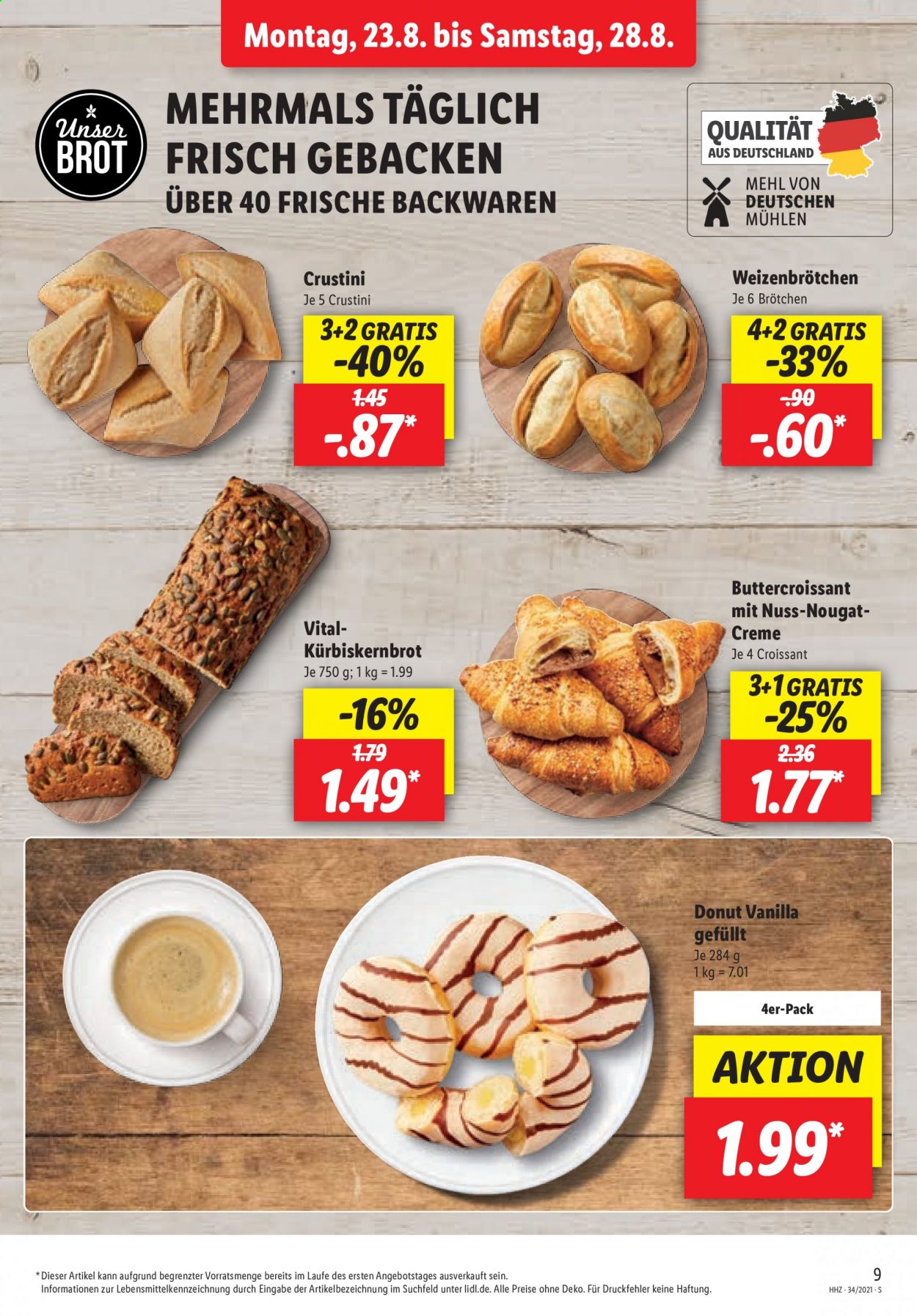 Lidl Prospekte  - 23.08.2021 - 28.08.2021. Seite 9