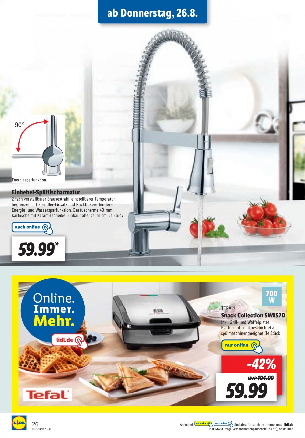 Lidl Prospekte  - 23.08.2021 - 28.08.2021. Seite 26