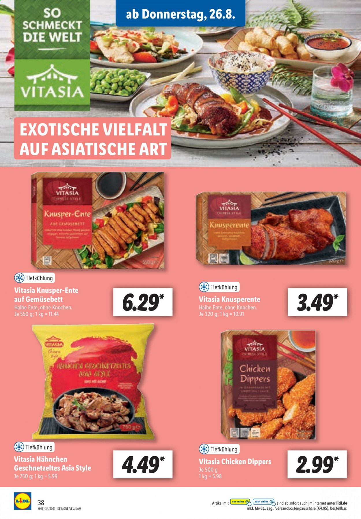 Lidl Prospekte  - 23.08.2021 - 28.08.2021. Seite 38