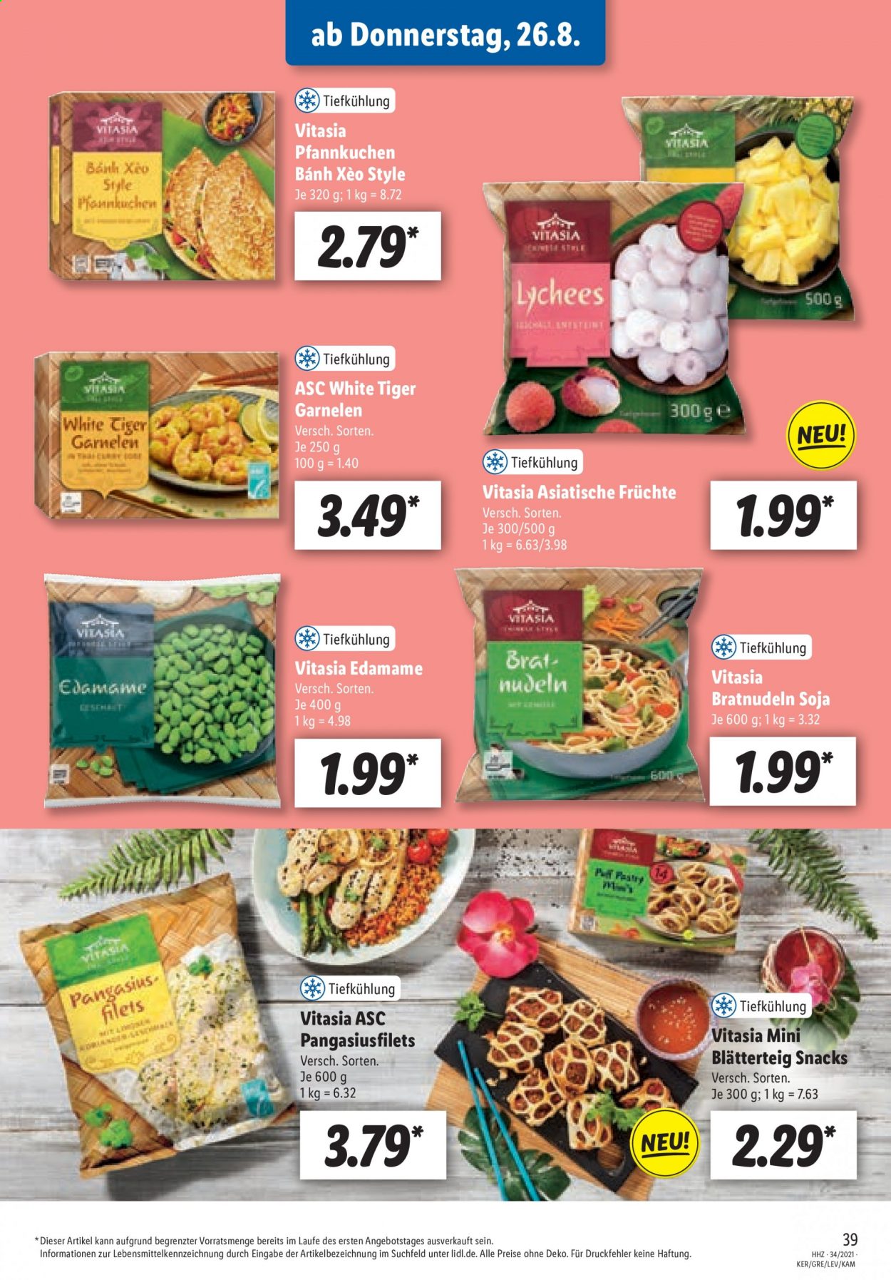 Lidl Prospekte  - 23.08.2021 - 28.08.2021. Seite 39