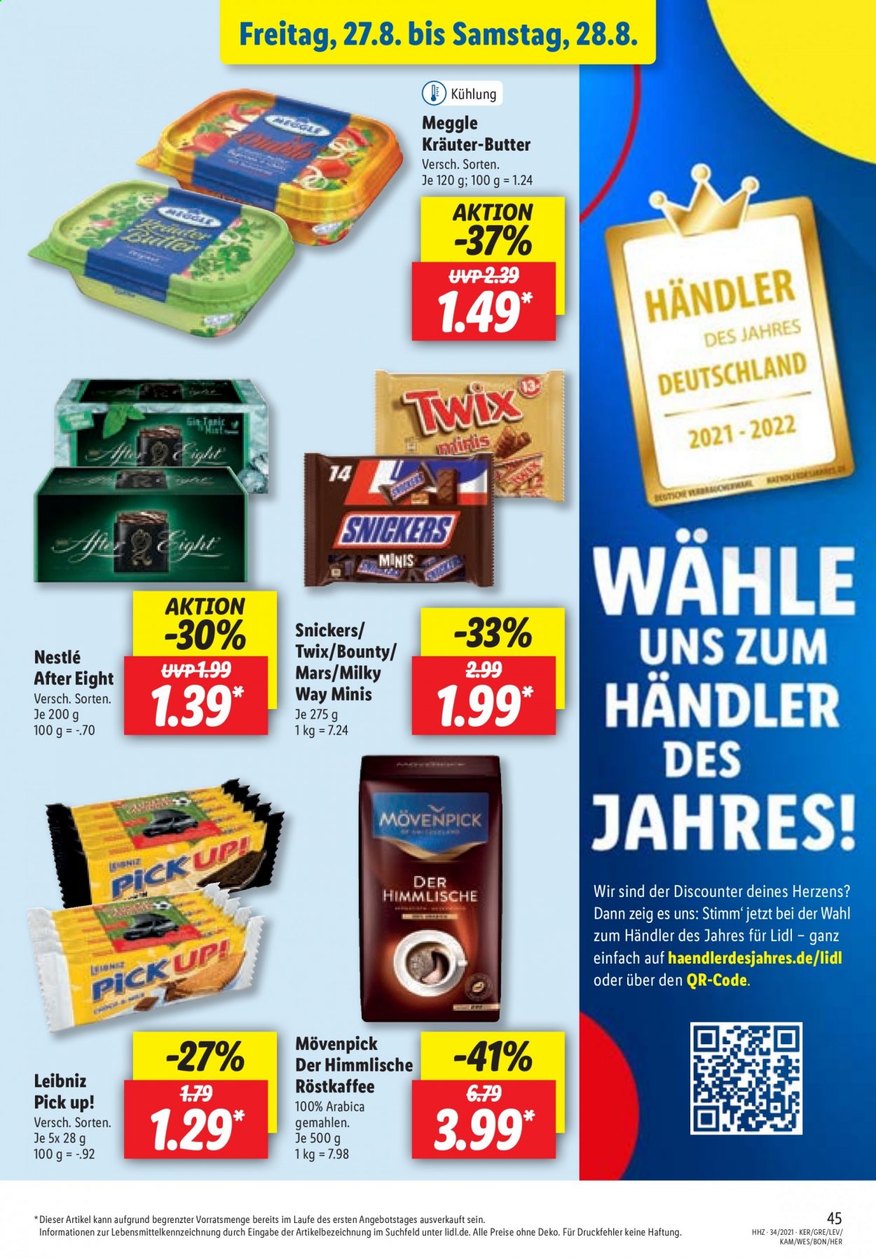 Lidl Prospekte  - 23.08.2021 - 28.08.2021. Seite 45