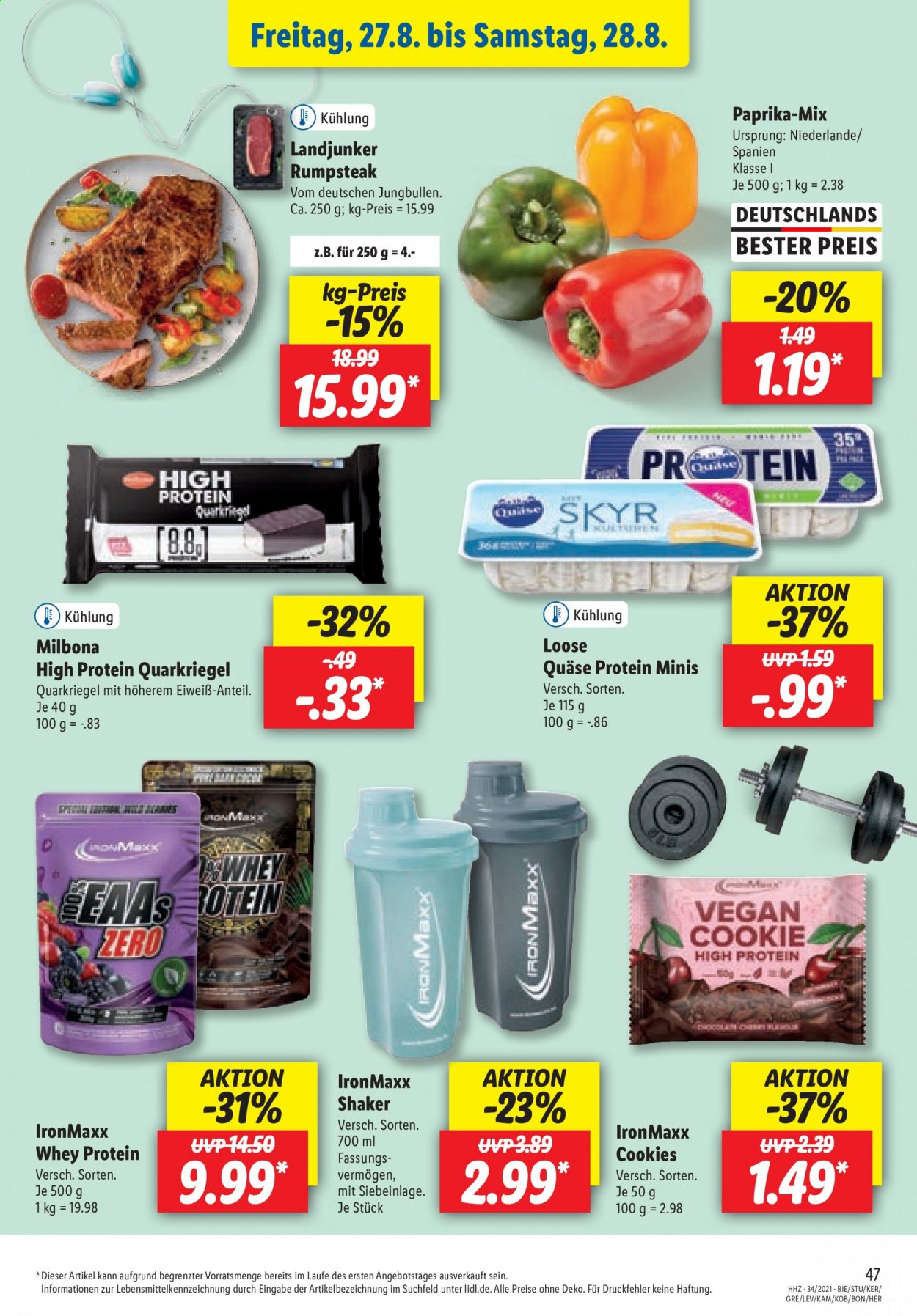 Lidl Prospekte  - 23.08.2021 - 28.08.2021. Seite 47