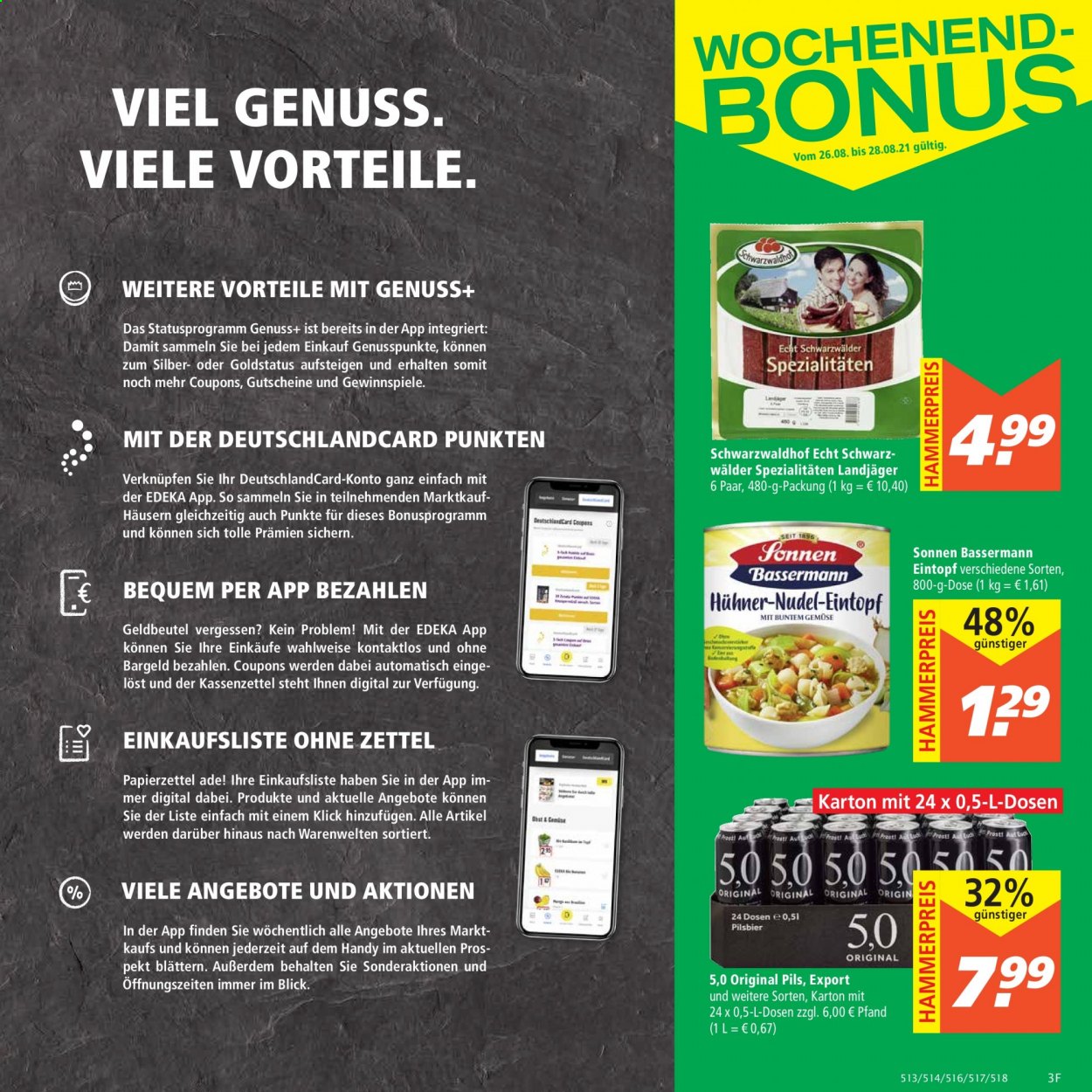 Marktkauf Prospekte  - 23.08.2021 - 28.08.2021. Seite 3