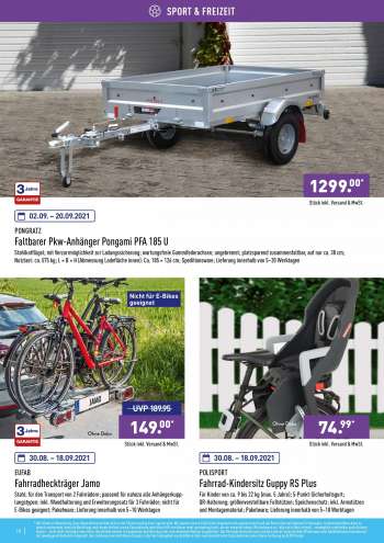 thumbnail - Fahrrad Kindersitz