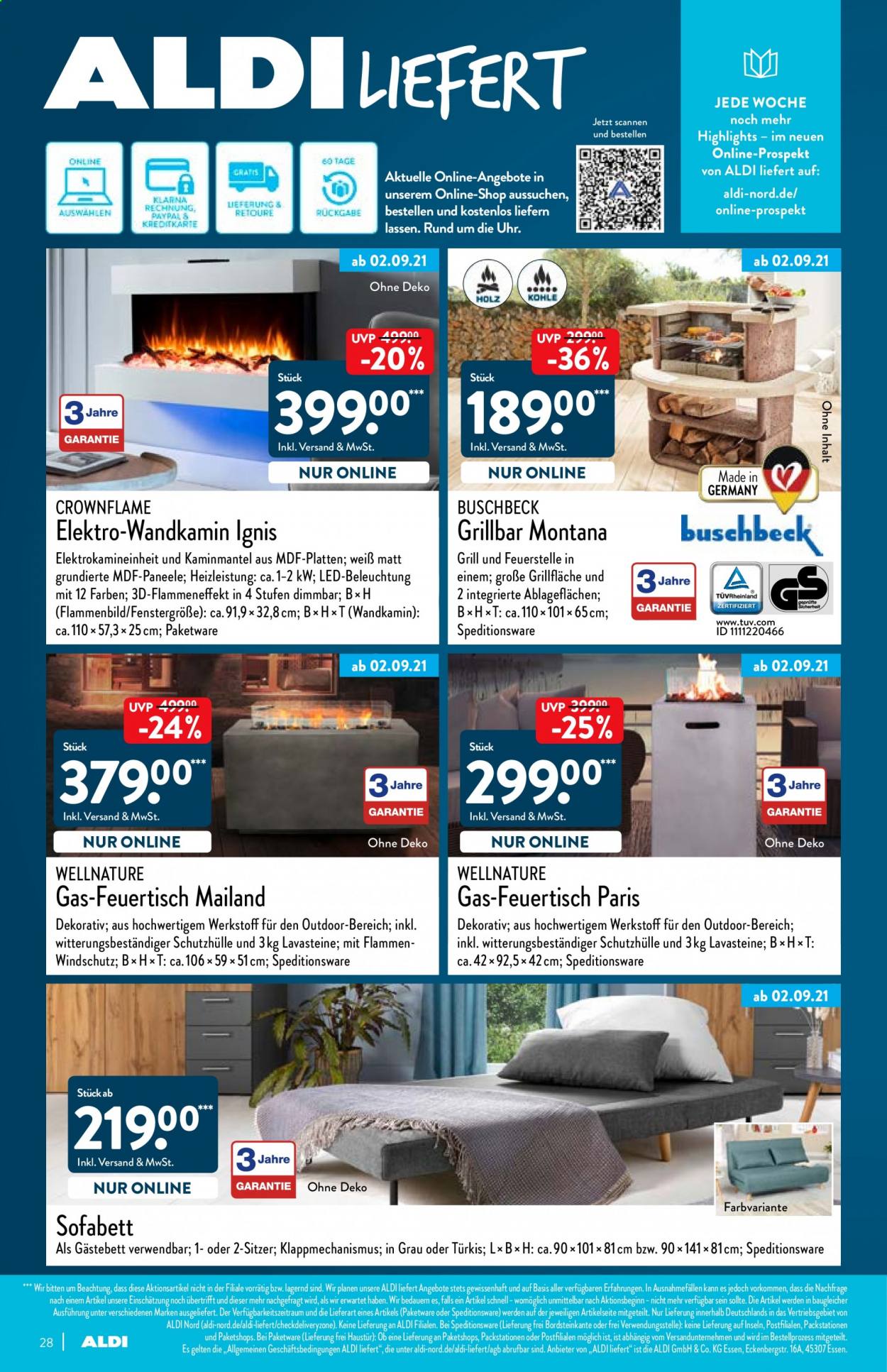 ALDI Nord Prospekte  - 30.08.2021 - 5.09.2021. Seite 28