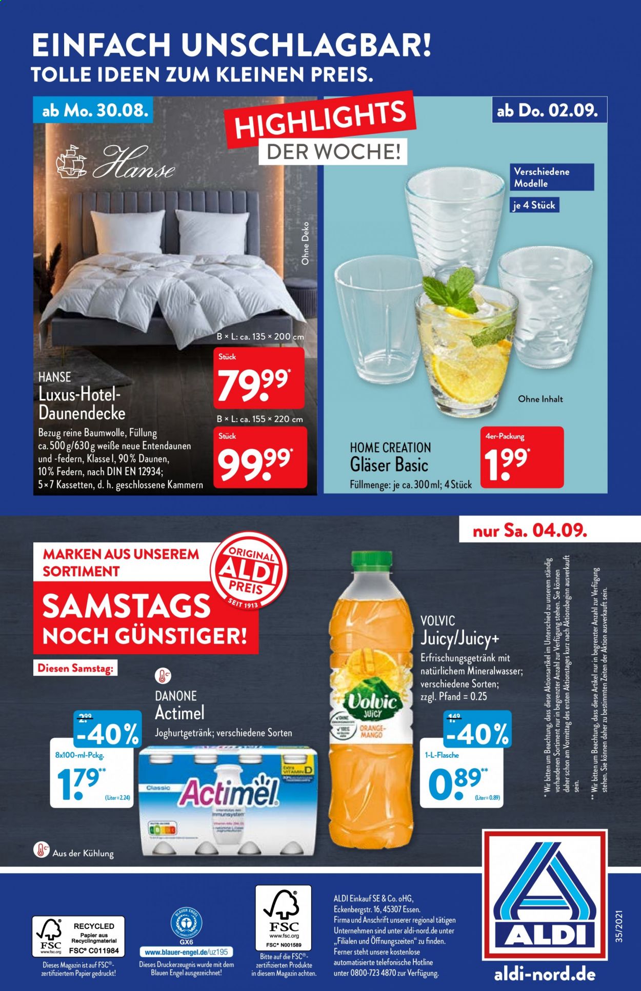 ALDI Nord Prospekte  - 30.08.2021 - 5.09.2021. Seite 36