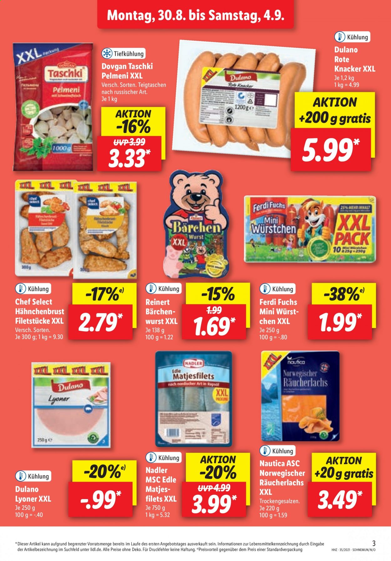 Lidl Prospekte  - 29.08.2021 - 29.08.2021. Seite 3