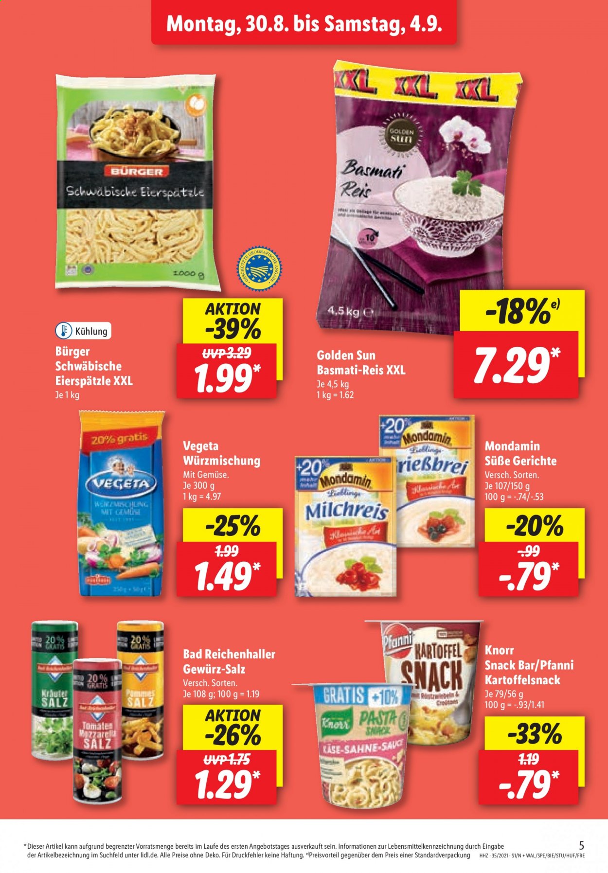 Lidl Prospekte  - 29.08.2021 - 29.08.2021. Seite 5