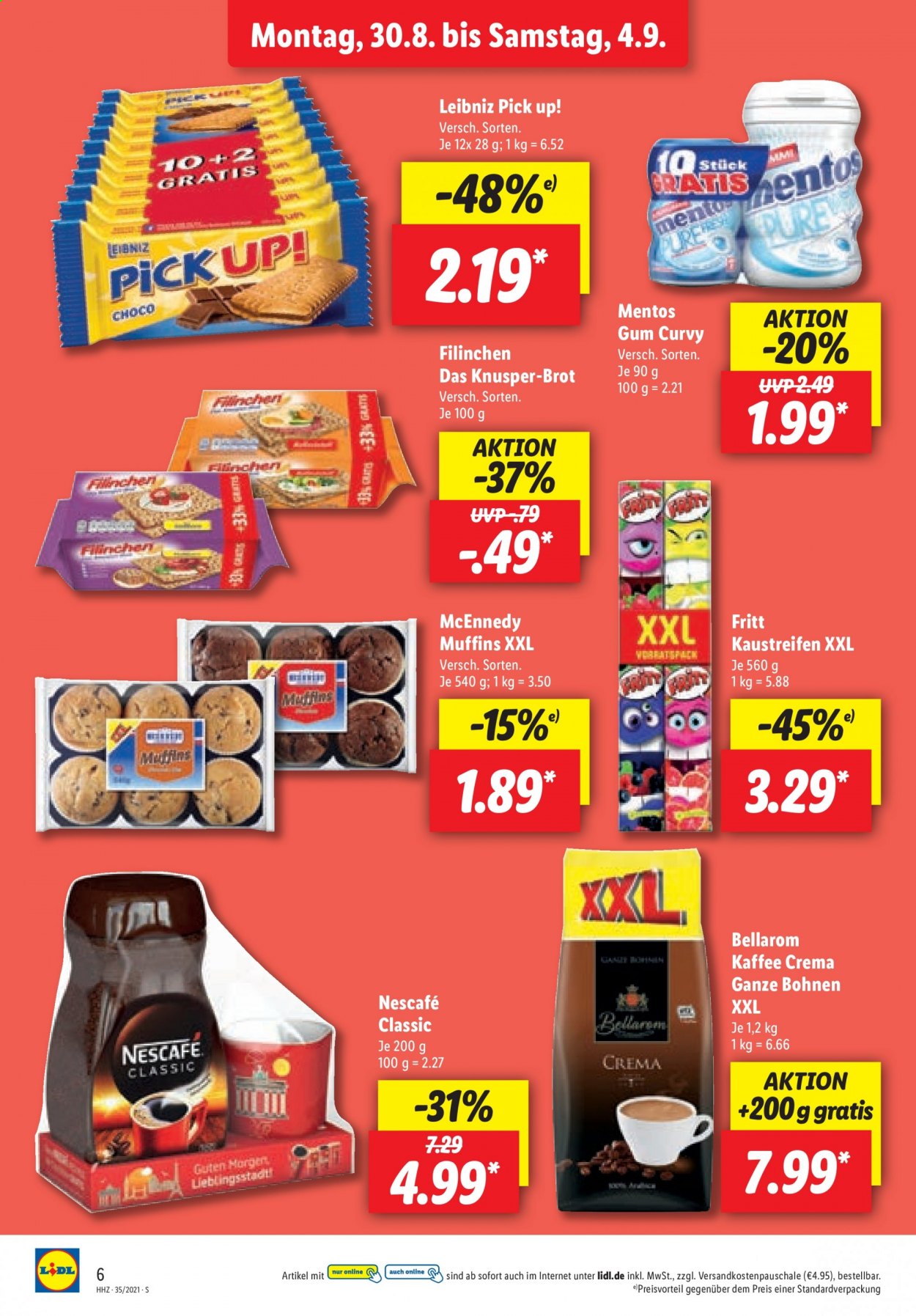 Lidl Prospekte  - 29.08.2021 - 29.08.2021. Seite 6