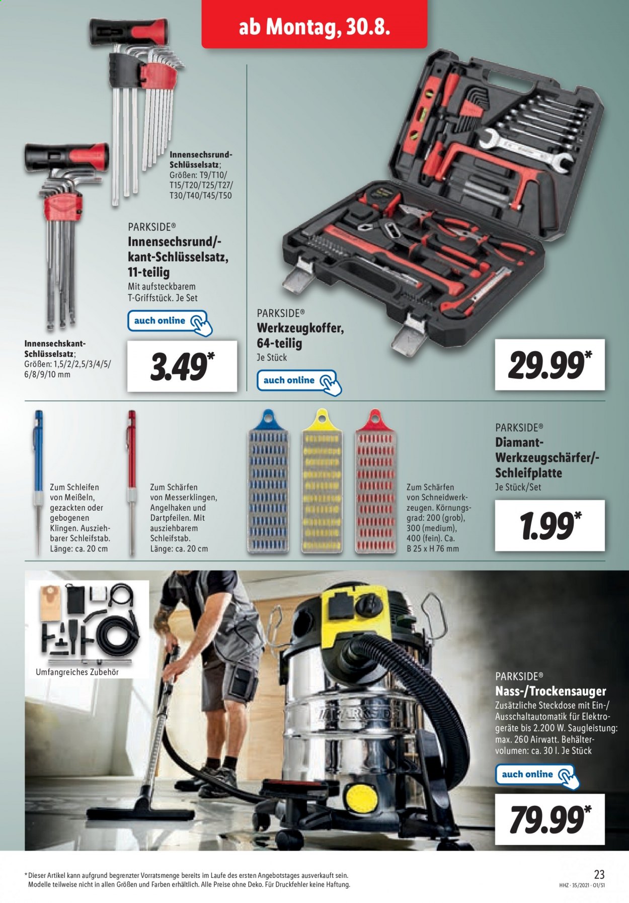 Lidl Prospekte  - 29.08.2021 - 29.08.2021. Seite 23