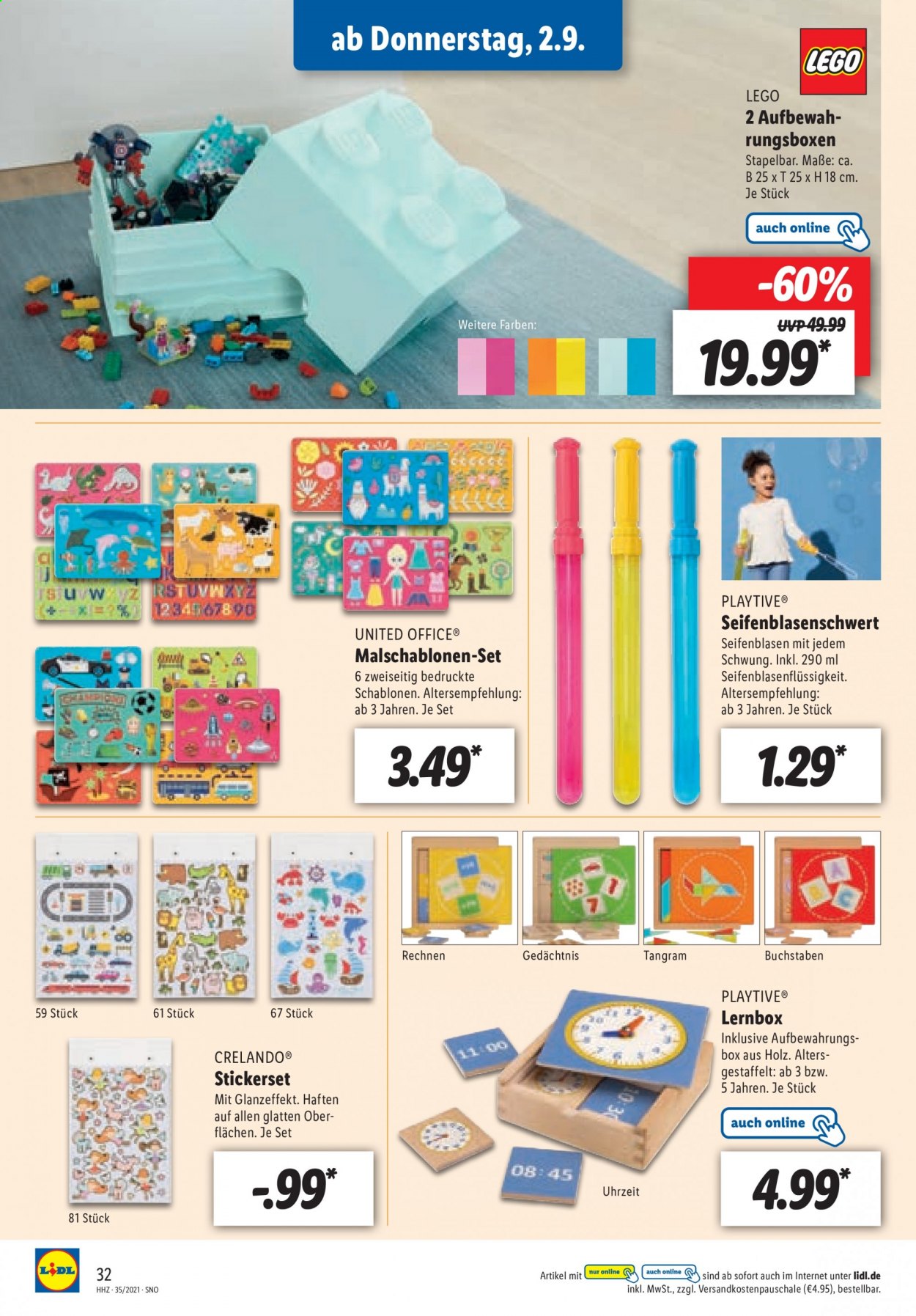 Lidl Prospekte  - 29.08.2021 - 29.08.2021. Seite 32