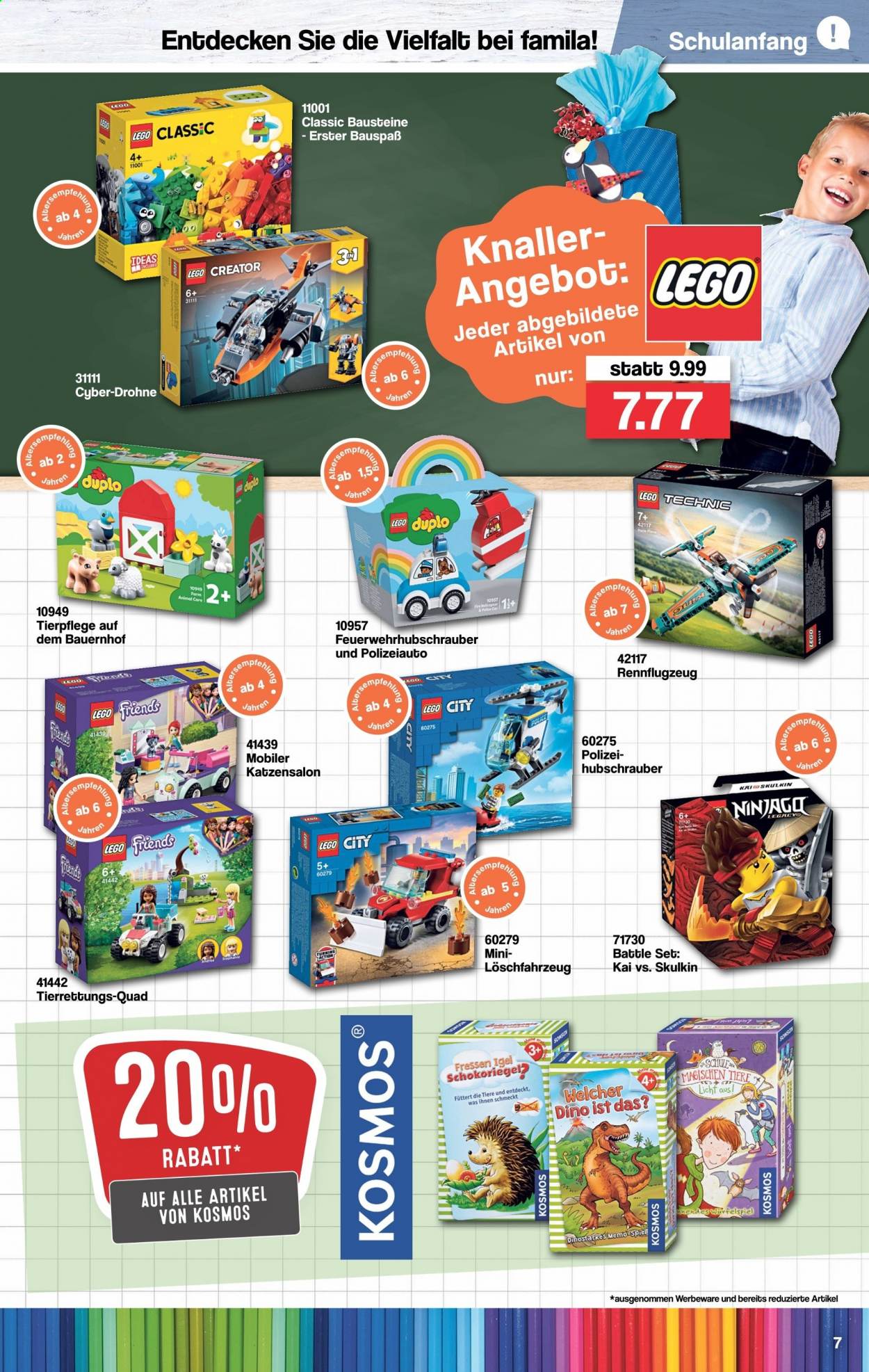 famila Prospekte  - 23.08.2021 - 28.08.2021. Seite 7