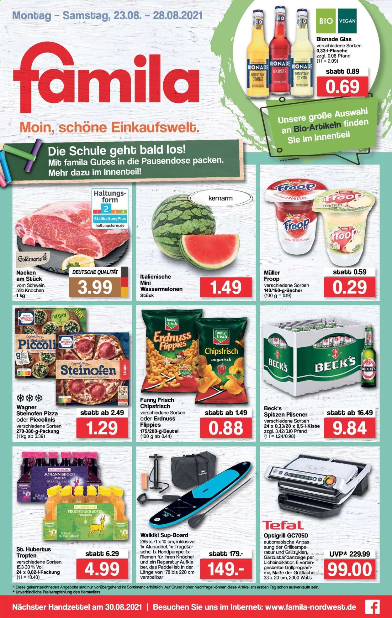 famila Prospekte  - 23.08.2021 - 28.08.2021. Seite 1