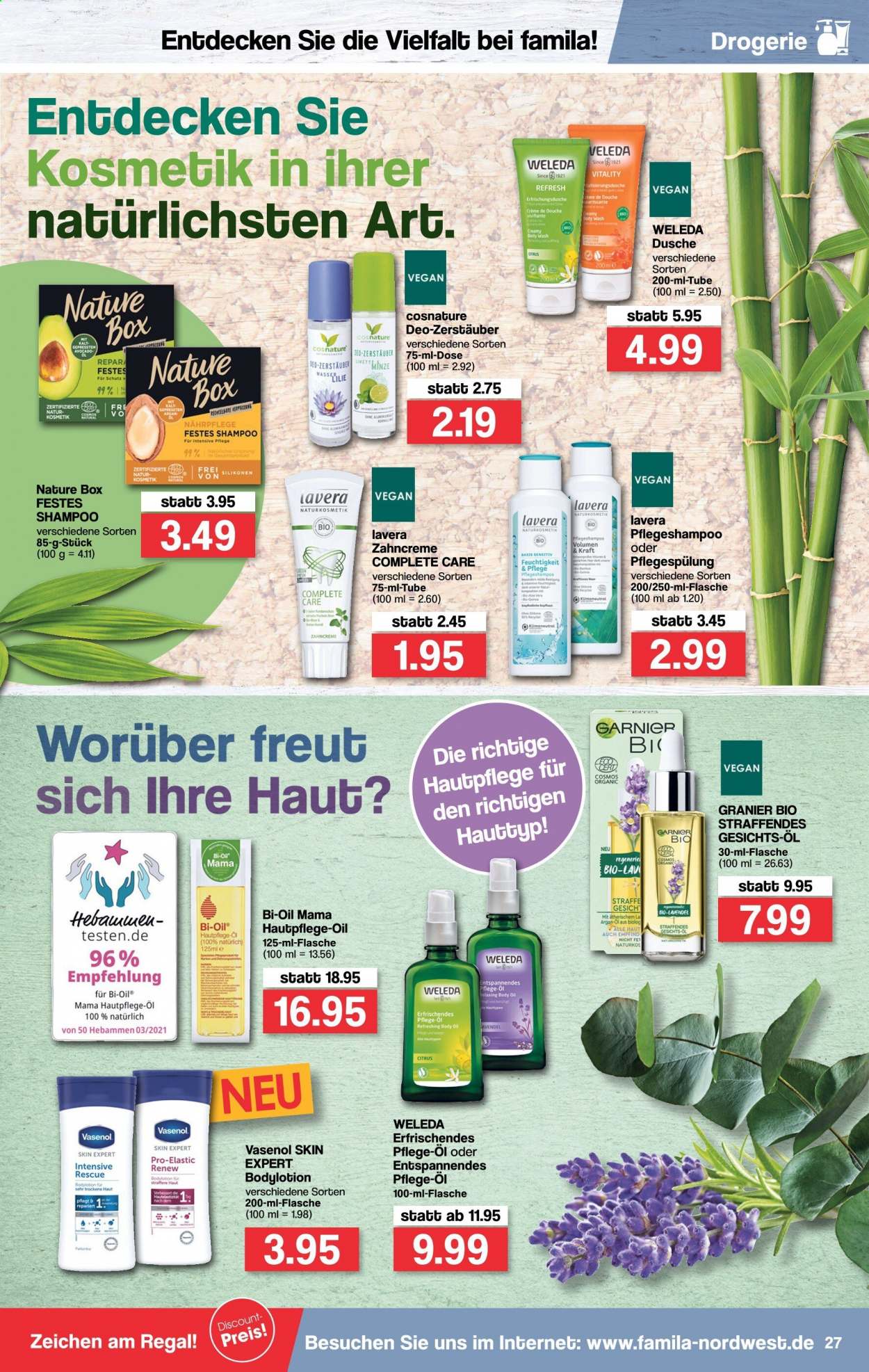 famila Prospekte  - 23.08.2021 - 28.08.2021. Seite 27