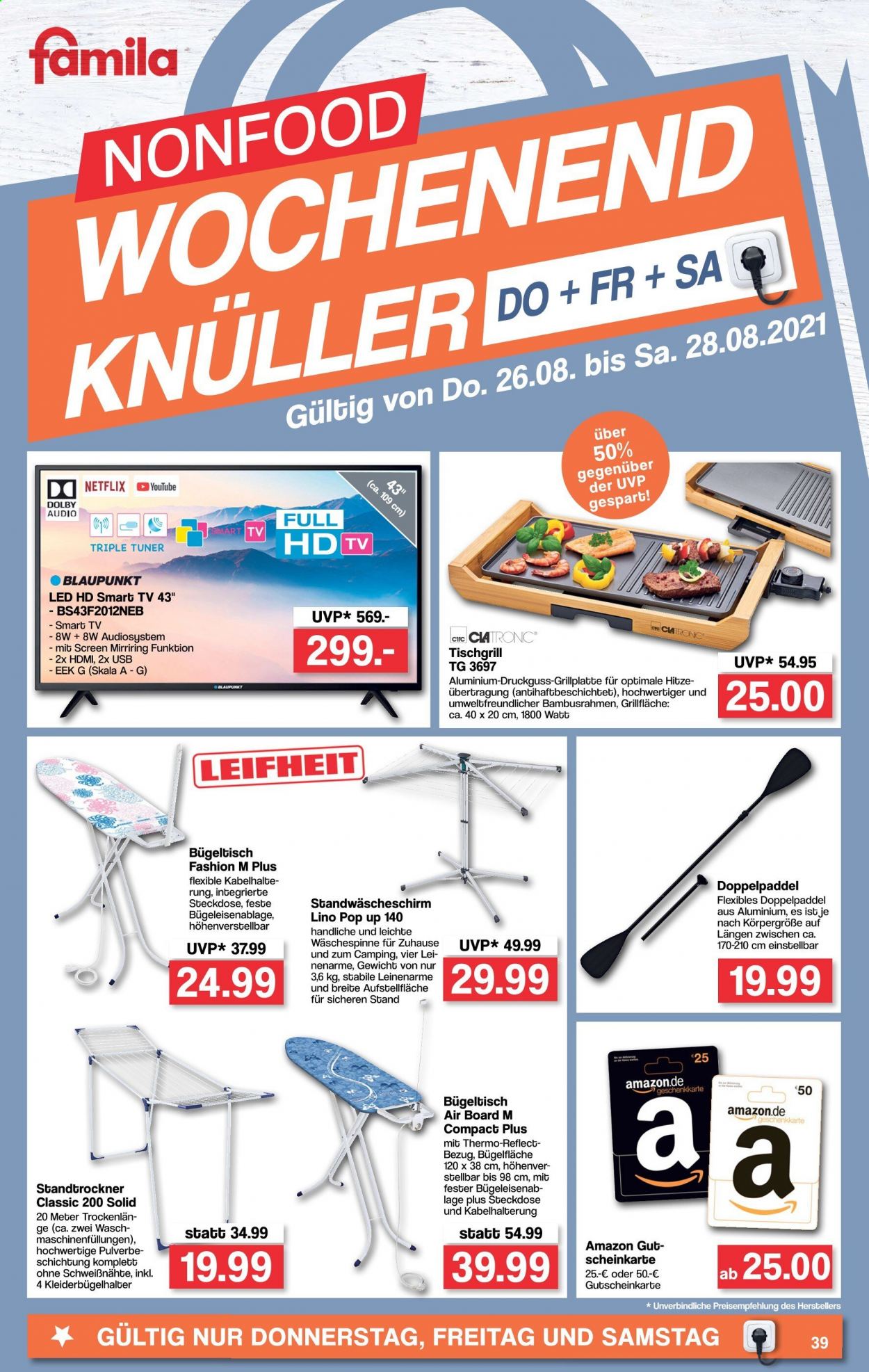 famila Prospekte  - 23.08.2021 - 28.08.2021. Seite 39