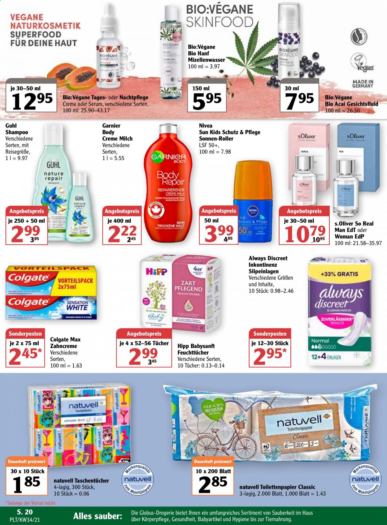Globus Prospekte  - 23.08.2021 - 28.08.2021. Seite 20