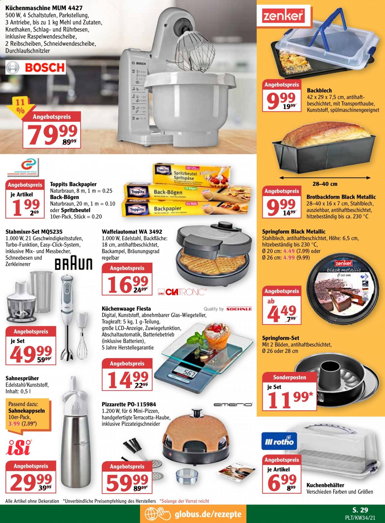 Globus Prospekte  - 23.08.2021 - 28.08.2021. Seite 29