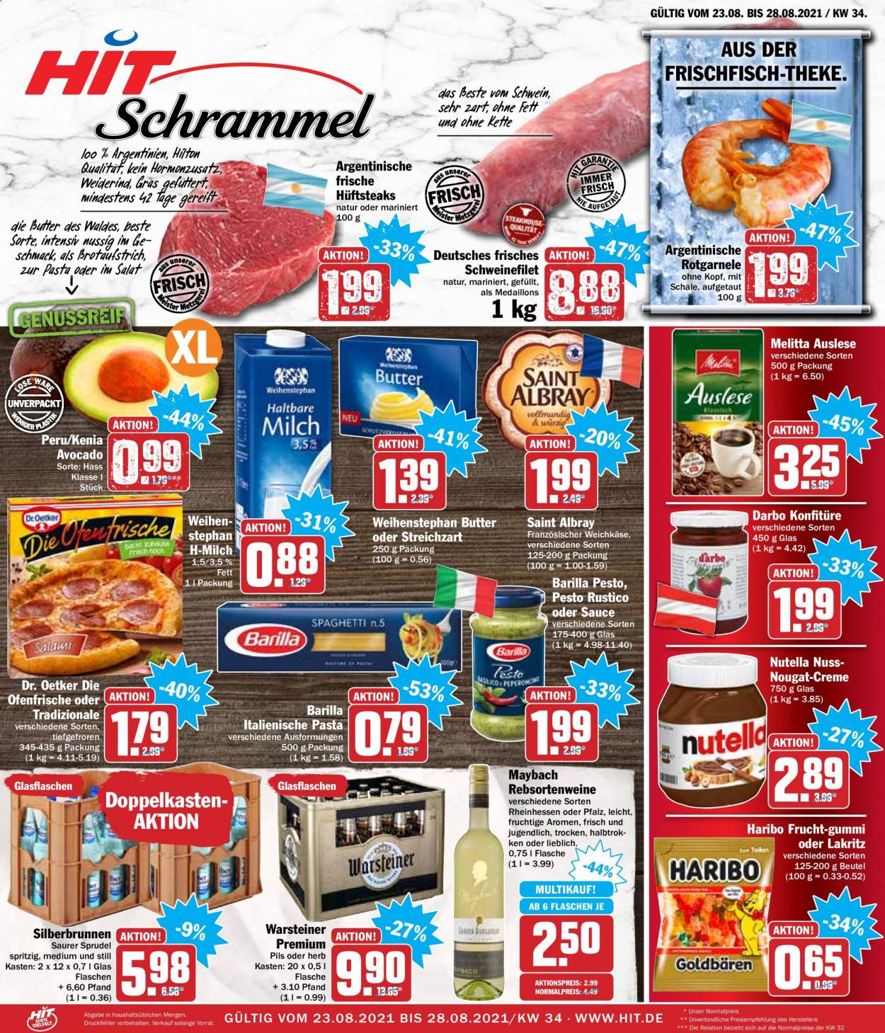 Hit Prospekte  - 23.08.2021 - 28.08.2021. Seite 1
