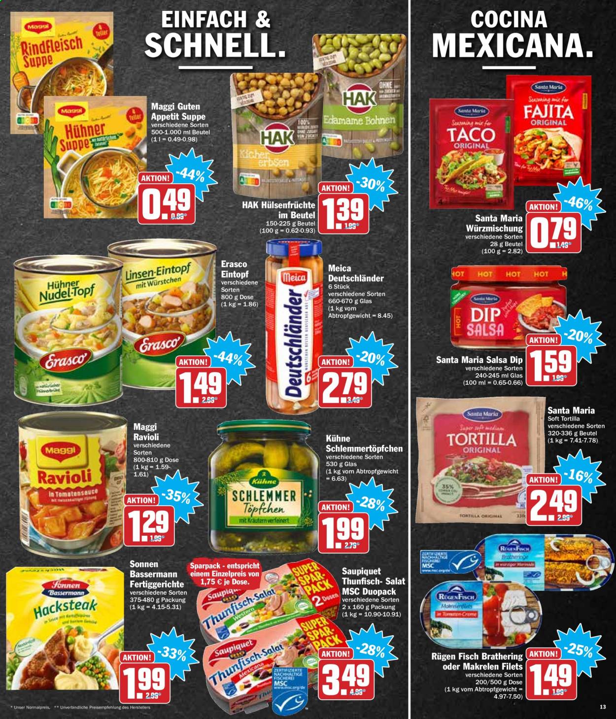 Hit Prospekte  - 23.08.2021 - 28.08.2021. Seite 13
