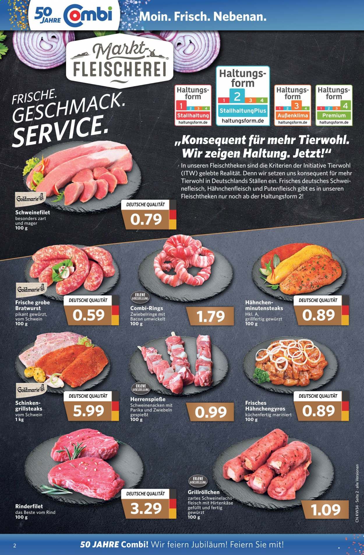 Combi Prospekte  - 23.08.2021 - 28.08.2021. Seite 2